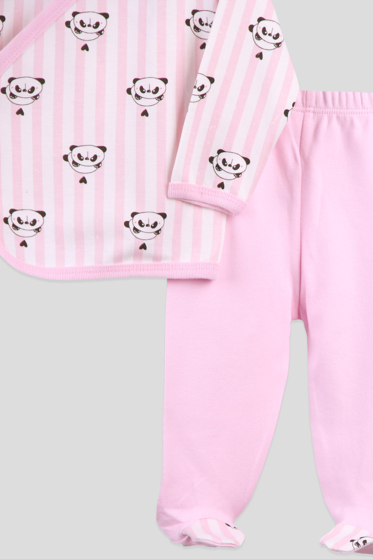 Breeze Kız Bebek Hastane Çıkışı 3 lü Pembe (0-4 Ay)