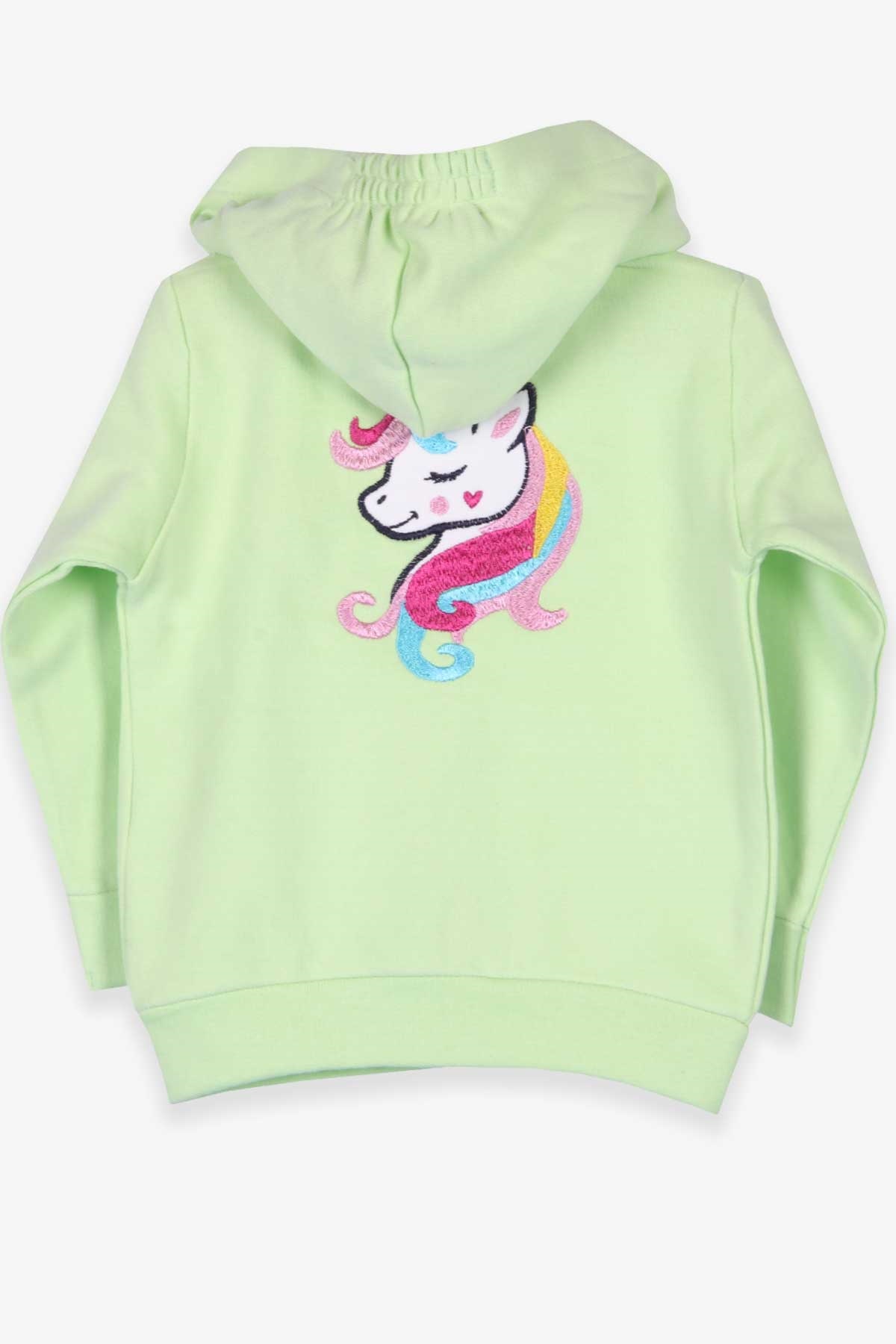 Breeze Kız Bebek Hırka Unicorn Fıstık Yeşili (9 Ay-1.5 Yaş)