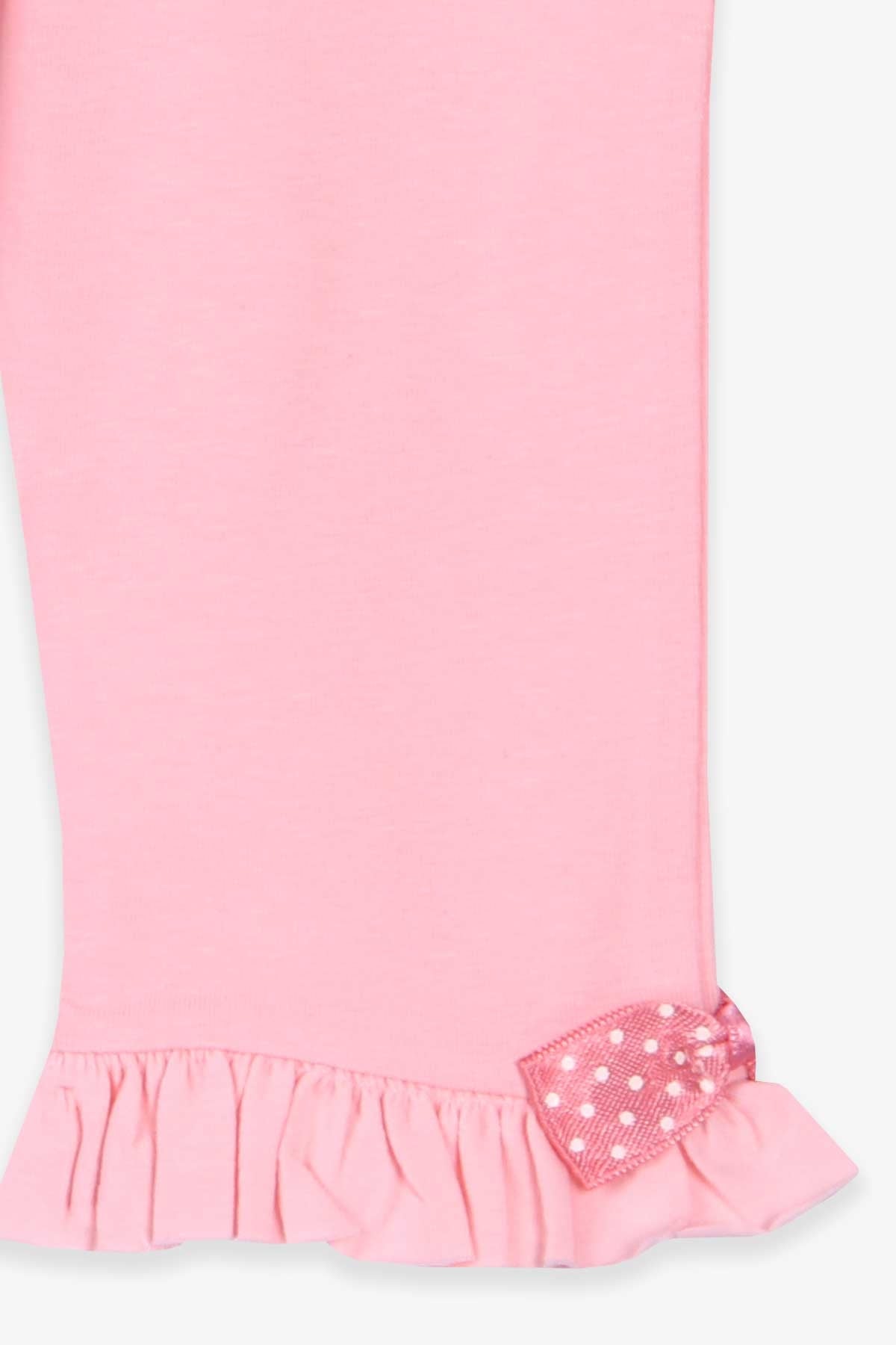 Breeze Kız Bebek Kapri Fiyonklu Fırfırlı Somon (1-5 Yaş)