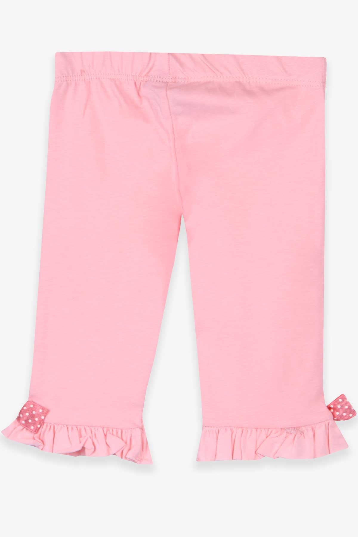 Breeze Kız Bebek Kapri Fiyonklu Fırfırlı Somon (1-5 Yaş)