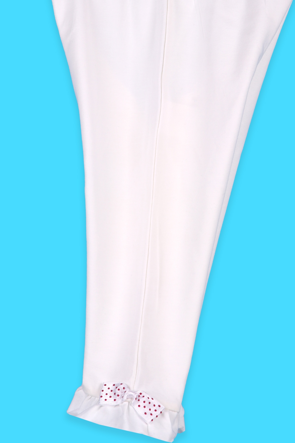 Breeze Kız Bebek Kapri Fiyonklu Fırfırlı Ekru (9 Ay-5 Yaş)