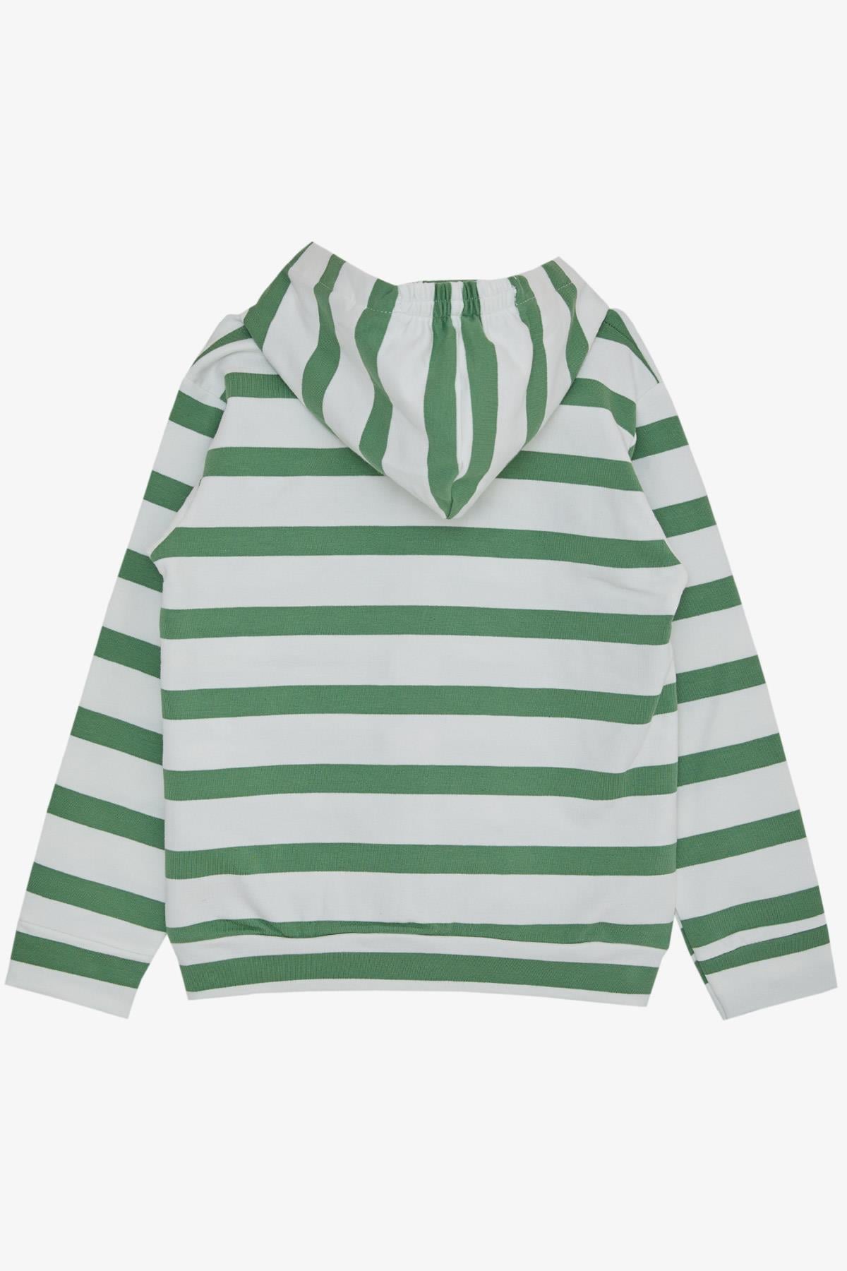 Breeze Kız Bebek Kapüşonlu Hırka Fermuarlı Cepli Karışık Renk (9 Ay-3 Yaş)