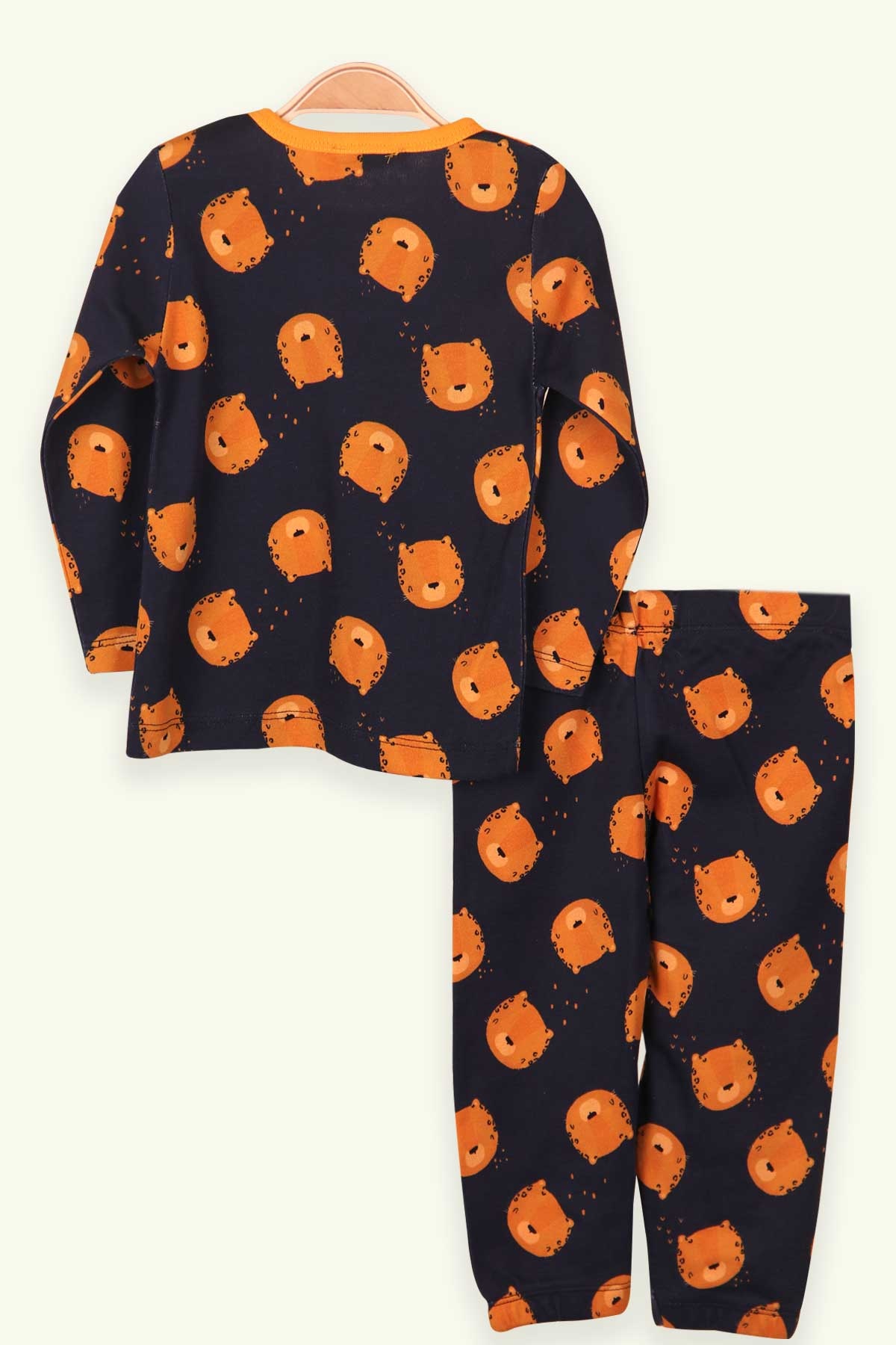 Breeze Kız Bebek Pijama Takımı Ayıcıklı Antrasit (9 Ay-3 Yaş)
