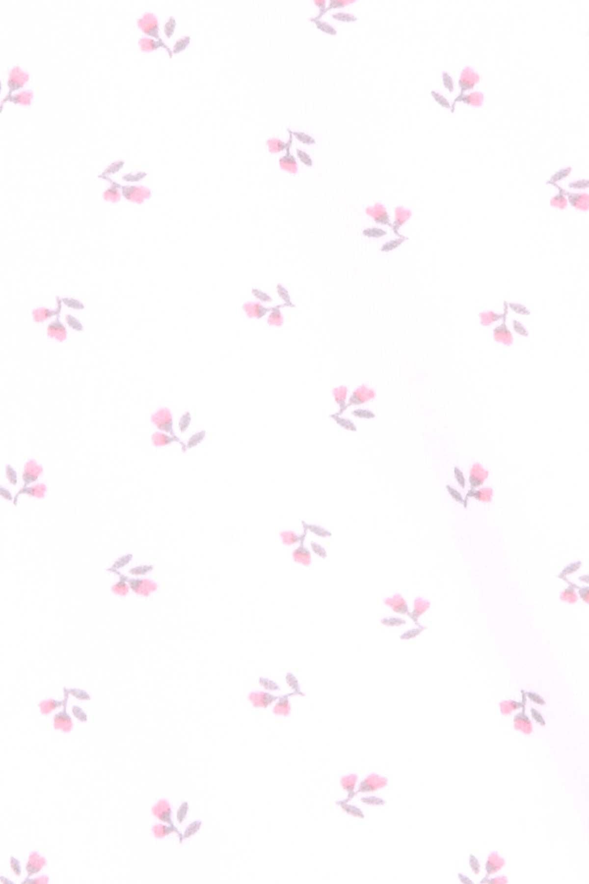 Breeze Kız Bebek Pijama Takımı Çiçek Desenli Ekru (9 Ay-3 Yaş)