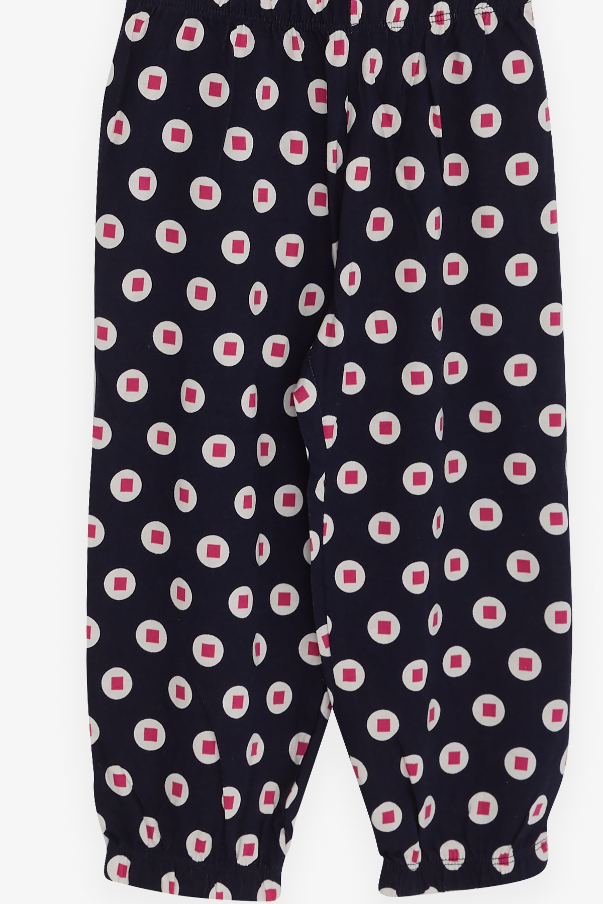Breeze Kız Bebek Pijama Takımı Desenli Lacivert (9 Ay-3 Yaş)