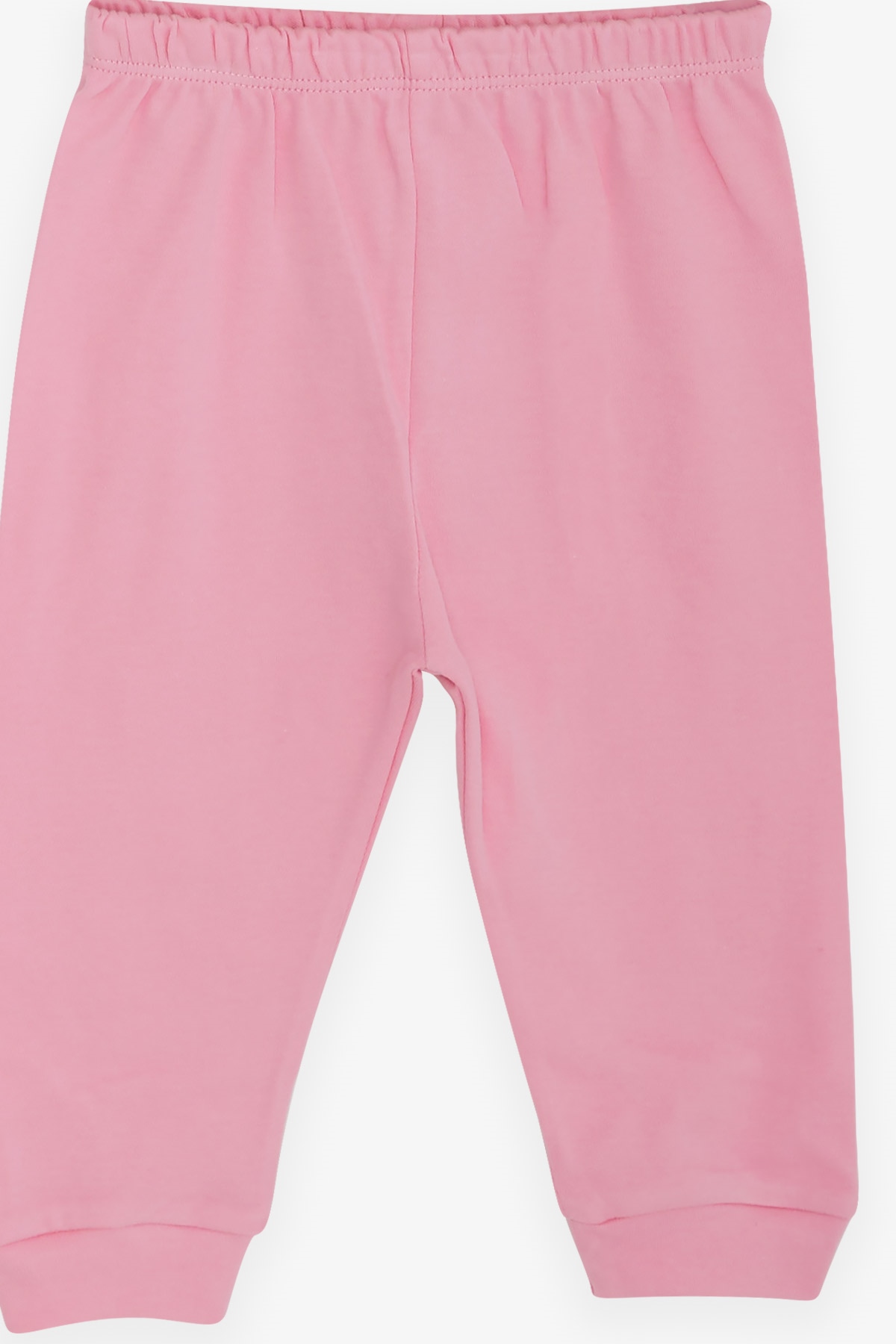 Breeze Kız Bebek Pijama Takımı Eğlenceli Tavşancık Desenli Buz Mavisi (4 Ay-1 Yaş)