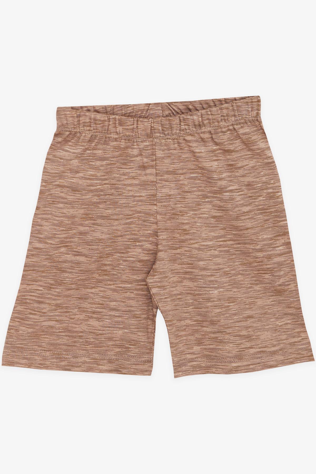 Breeze Kız Bebek Pijama Takımı Şaşkın Baykuş Desenli Bej Melanj (9 Ay-3 Yaş)