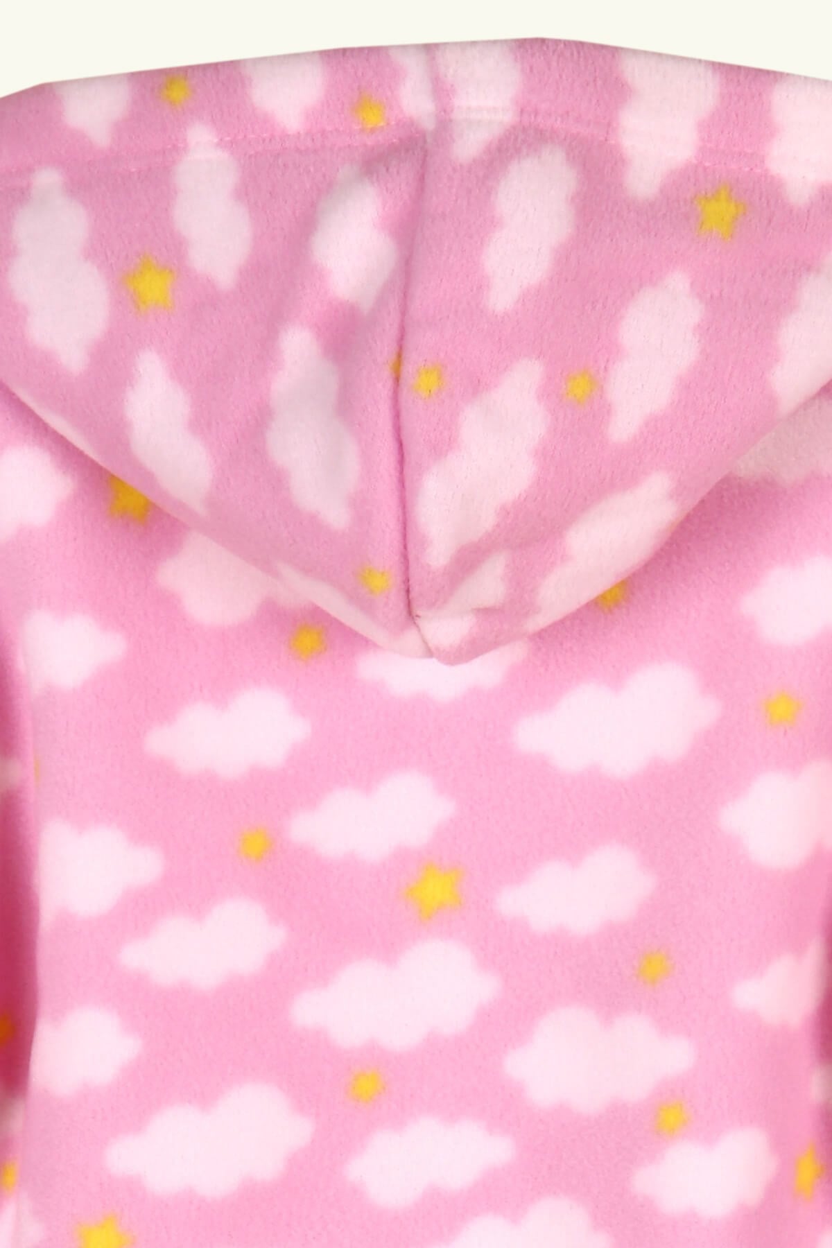 Breeze Kız Bebek Polar Eşofman Takımı Bulutlu Pembe (4 Ay-1 Yaş)