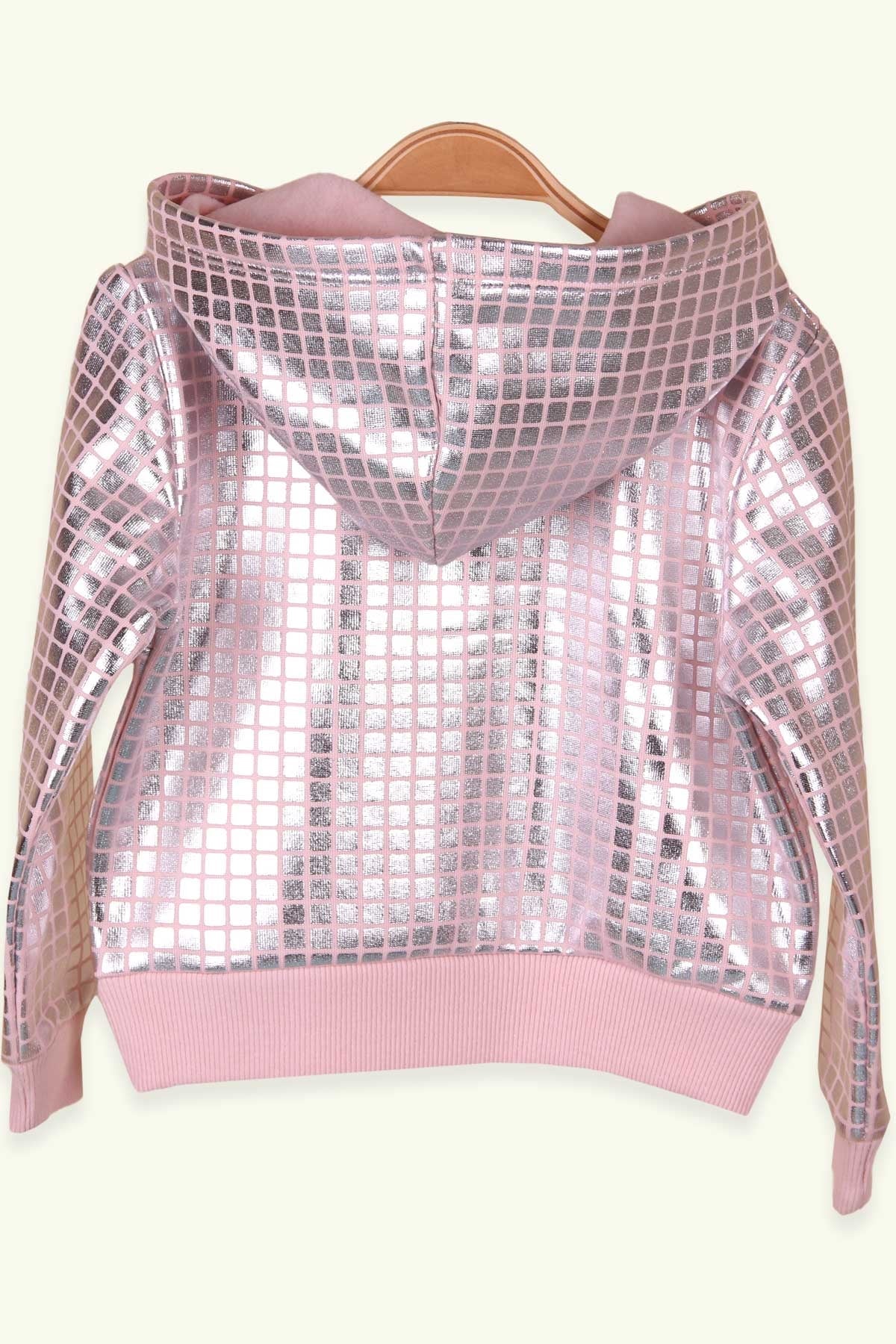 Breeze Kız Bebek Sweatshirt Kanguru Cepli Pudra (1.5-2 Yaş)