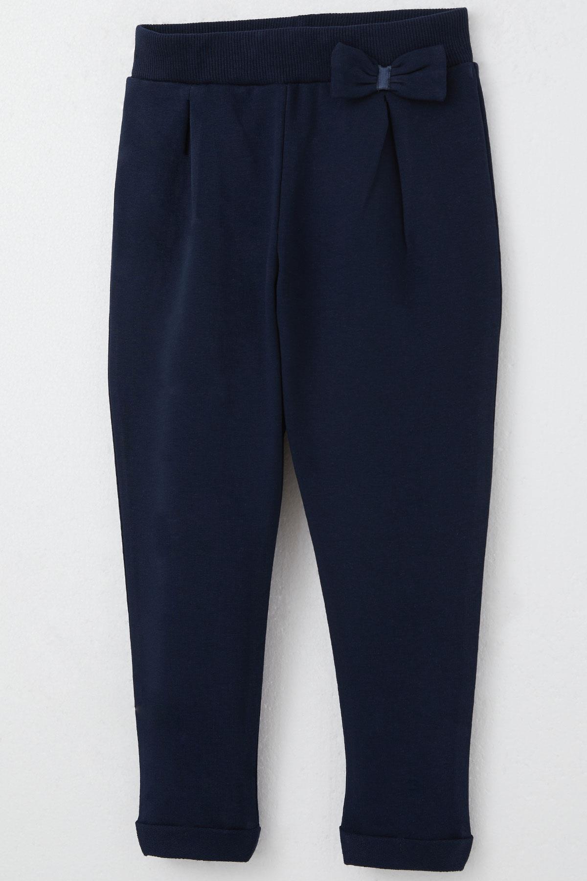 Breeze Kız Bebek Taytlı Takım Havalı Kız Baskılı Taytı Fiyonklu Gülkurusu (9 Ay-3 Yaş)