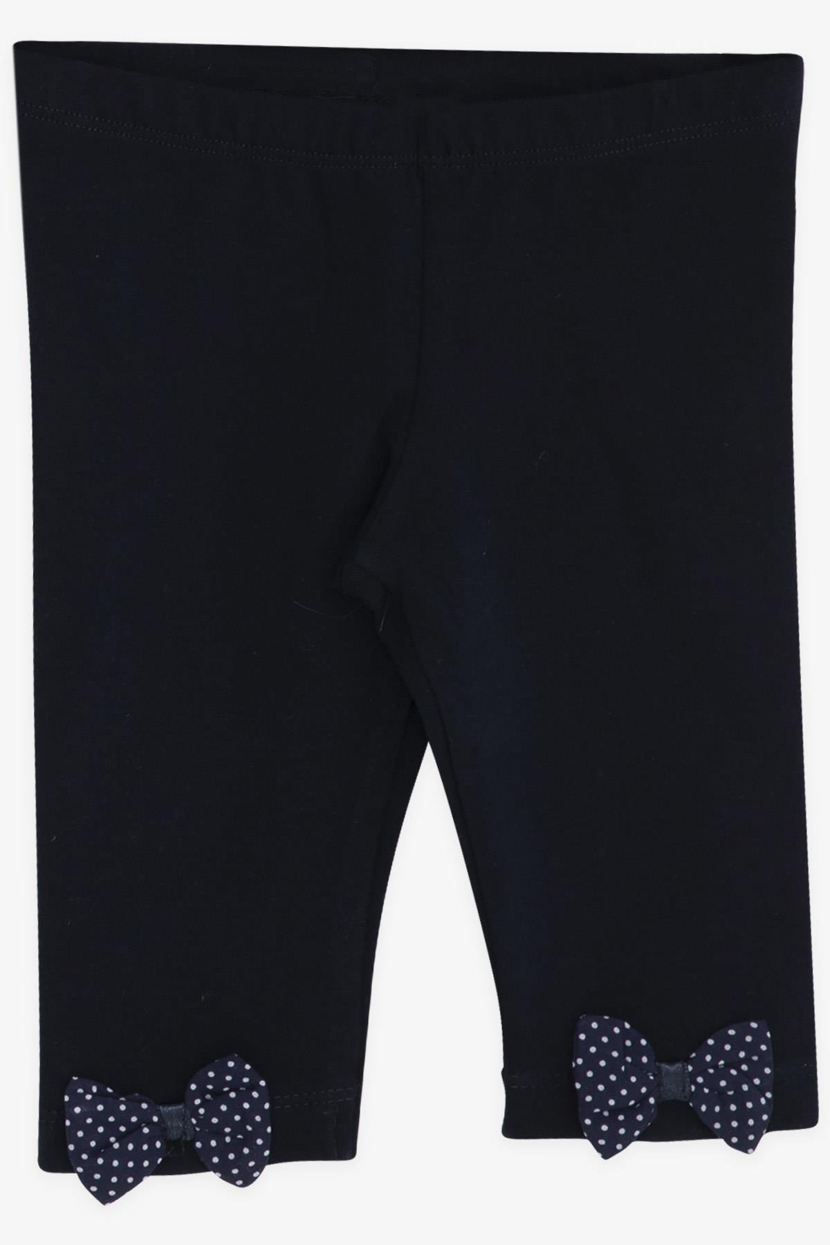 Breeze Kız Bebek Taytlı Takım Kız Baskılı Bandanalı Somon (6 Ay-2 Yaş)
