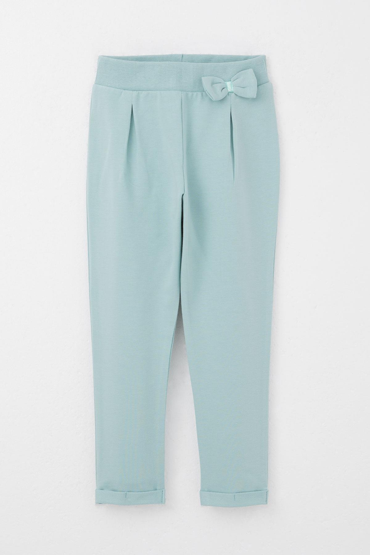 Breeze Kız Bebek Taytlı Takım Mutlu Tavşancık Baskılı Kalpli Ekru (9 Ay-3 Yaş)