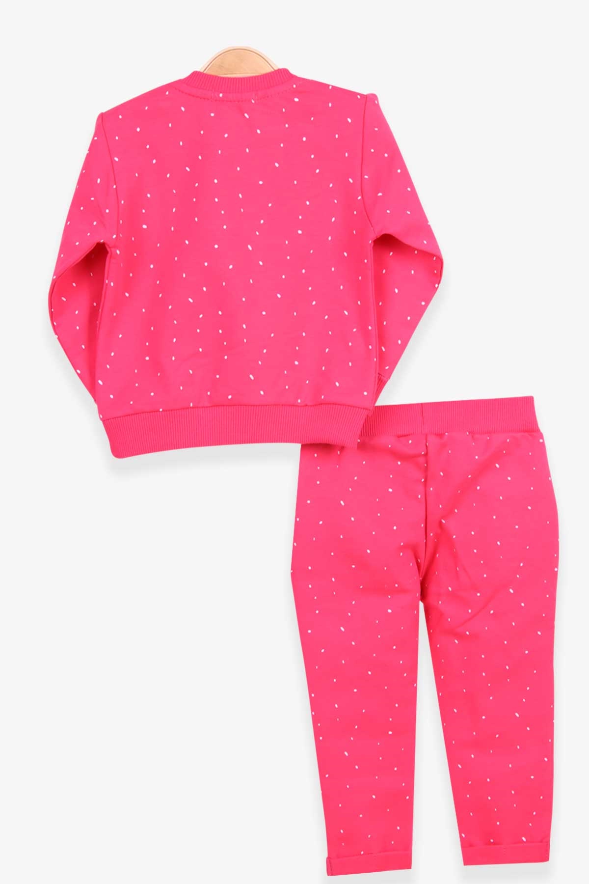 Breeze Kız Bebek Taytlı Takım Tavşancık Baskılı Mercan (6 Ay-2 Yaş)