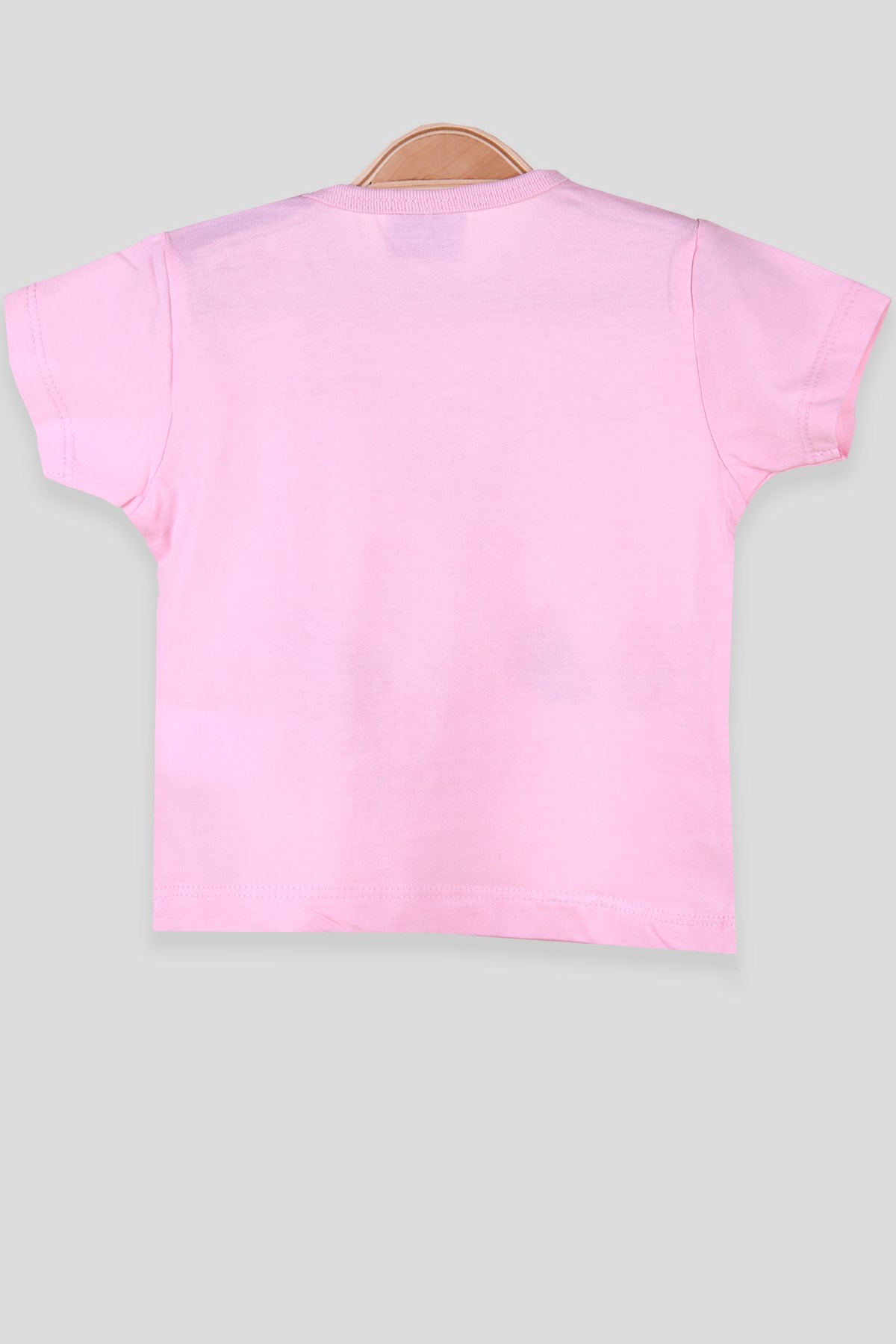 Breeze Kız Bebek Tişört Patlı Paten Baskılı Pembe (1-4 Yaş)