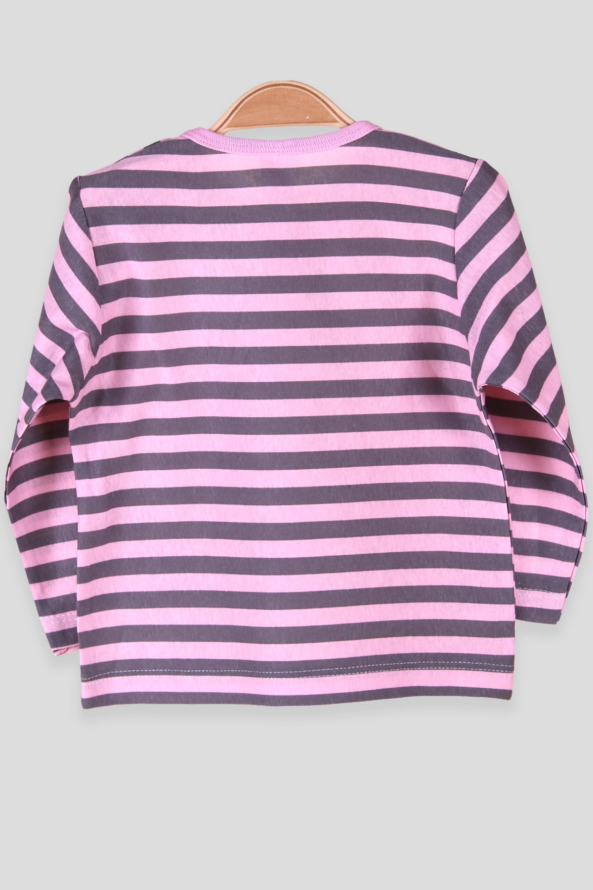 Breeze Kız Bebek Uzun Kollu Tişört Patlı Pembe (9 Ay-3 Yaş)