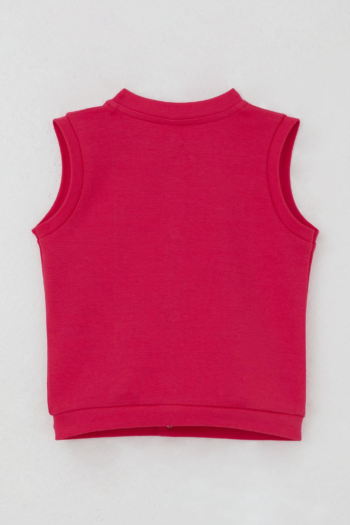 Breeze Kız Bebek Yelek Çıtçıtlı Sevimli Uykucu Yıldız Pembe (4 Ay-1 Yaş)