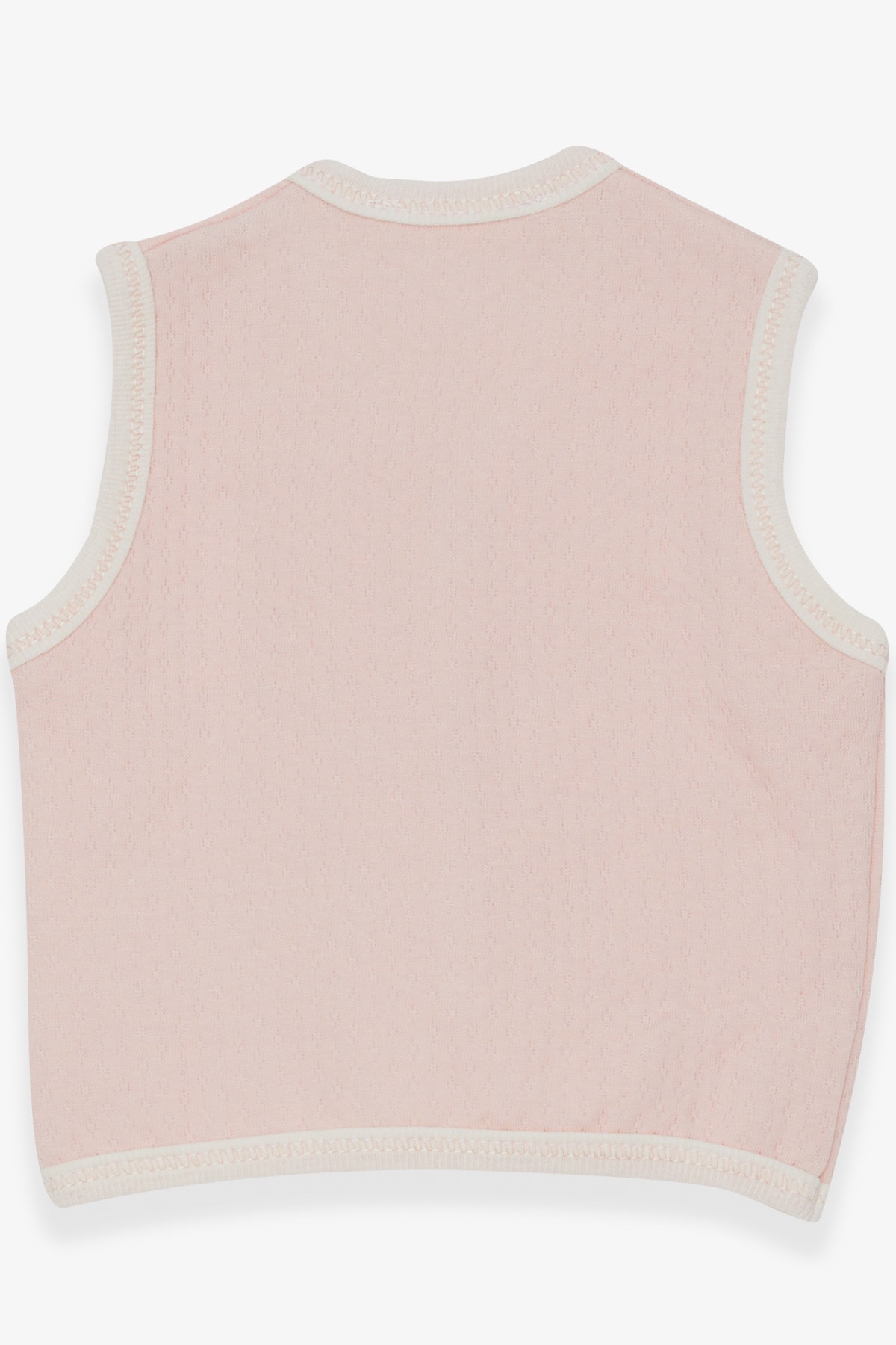 Breeze Kız Bebek Yelek Çıtçıtlı Somon (6-9 Ay)