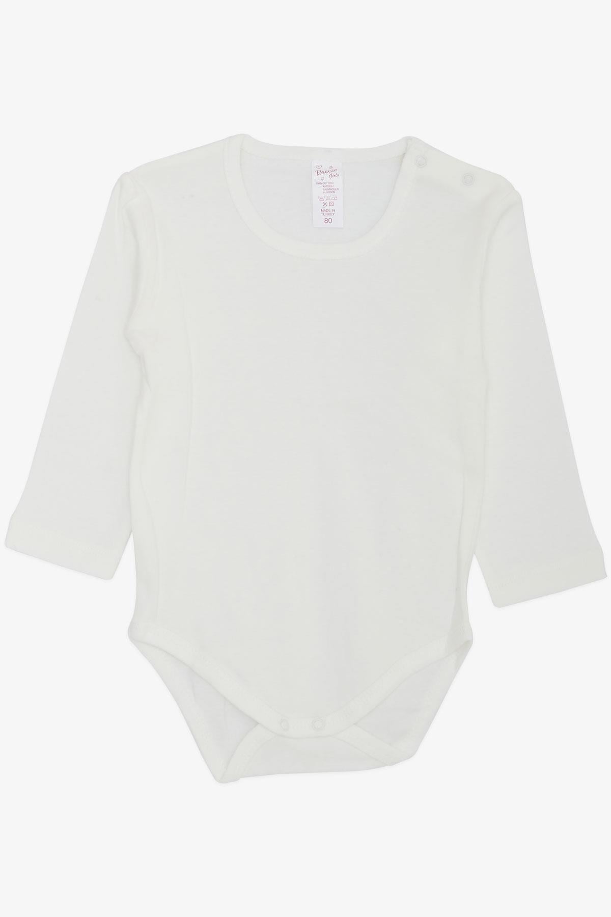 Breeze Kız Bebek Zıbınlı 3 lü Takım Lale Çiçek Desenli Somon (4 Ay-1 Yaş)