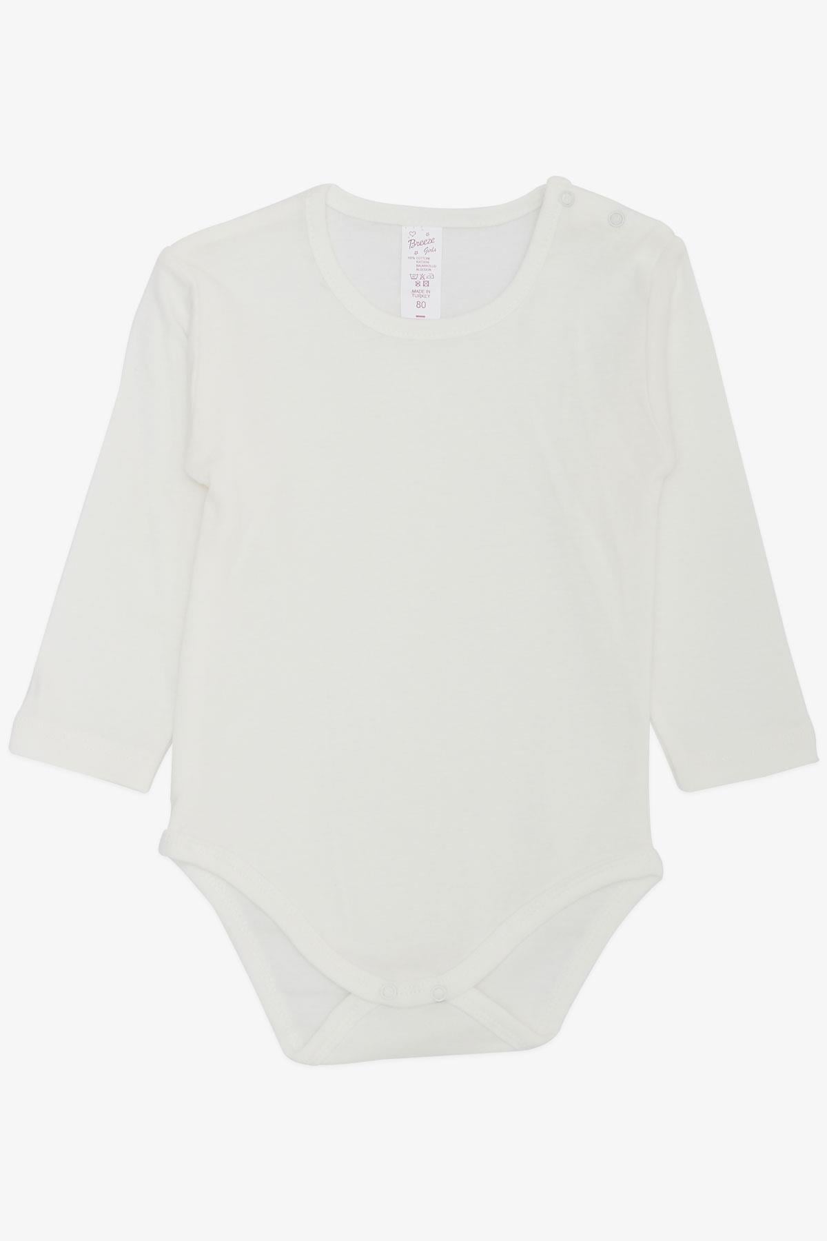 Breeze Kız Bebek Zıbınlı 3 lü Takım Tavşancık Nakışlı Ponponlu Pudra (4 Ay-1 Yaş)