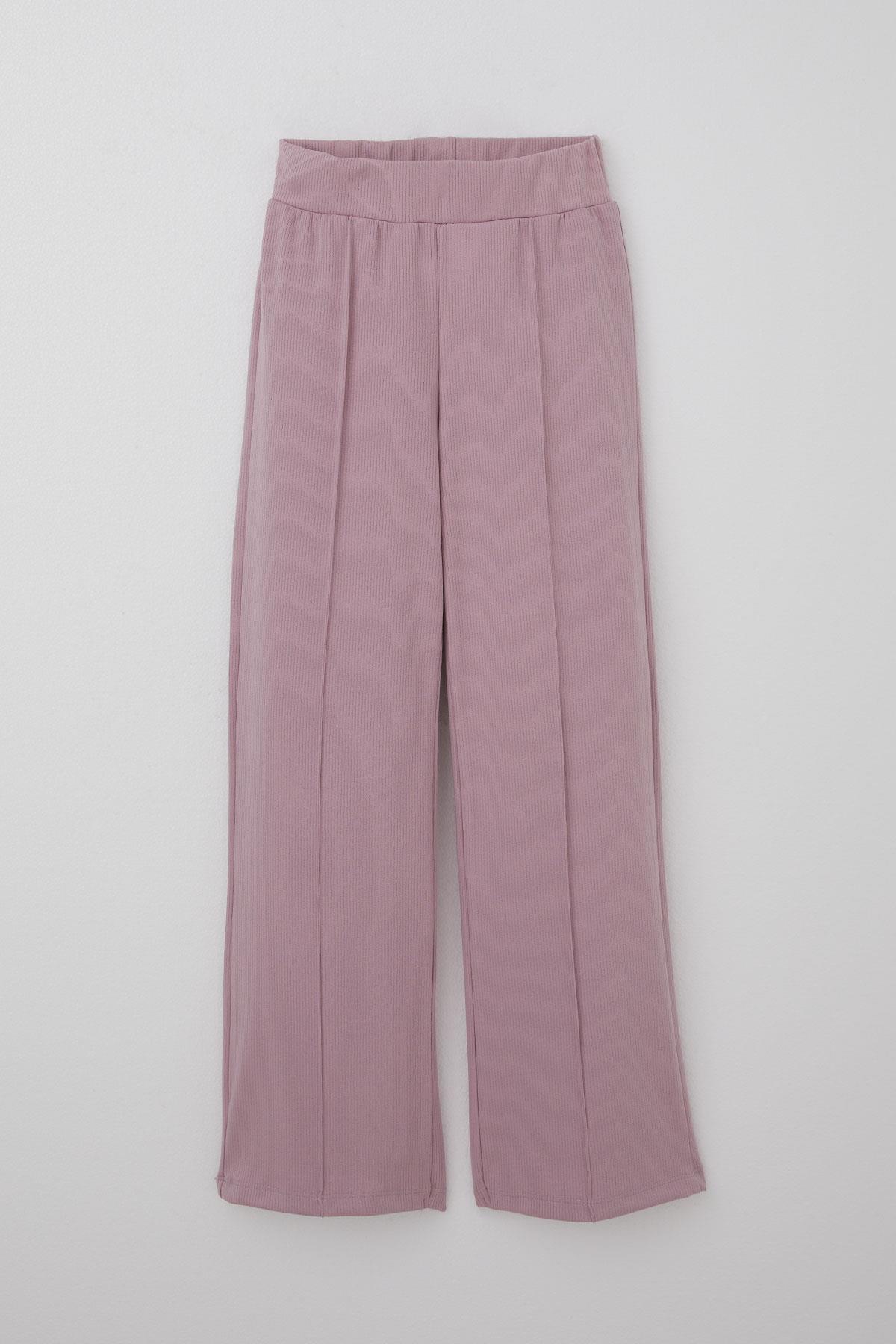 Breeze Kız Çocuk 3 lü Pantolonlu Takım Kapüşonlu Lila (9-14 Yaş)
