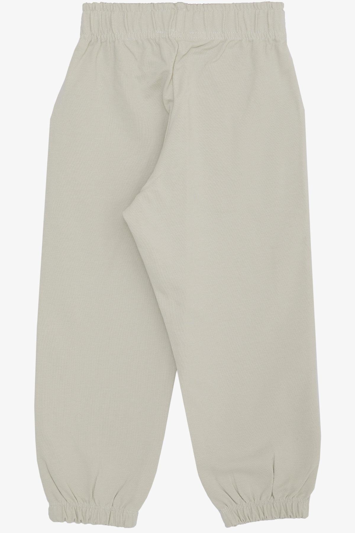 Breeze Kız Çocuk Alt Sevimli Dinozor & Kelebek Nakış Baskılı Taş (1-4 Yaş)