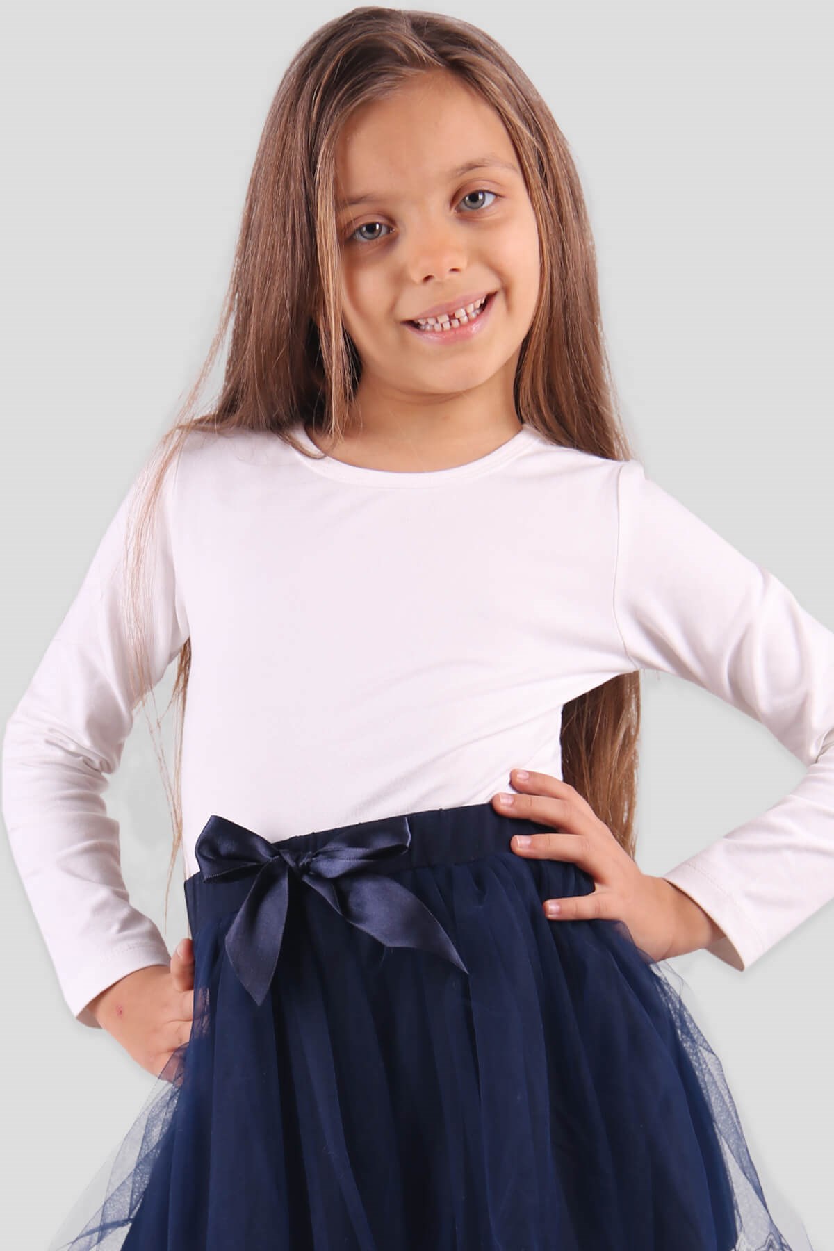 Breeze Kız Çocuk Body Basic Beyaz (6-16 Yaş)