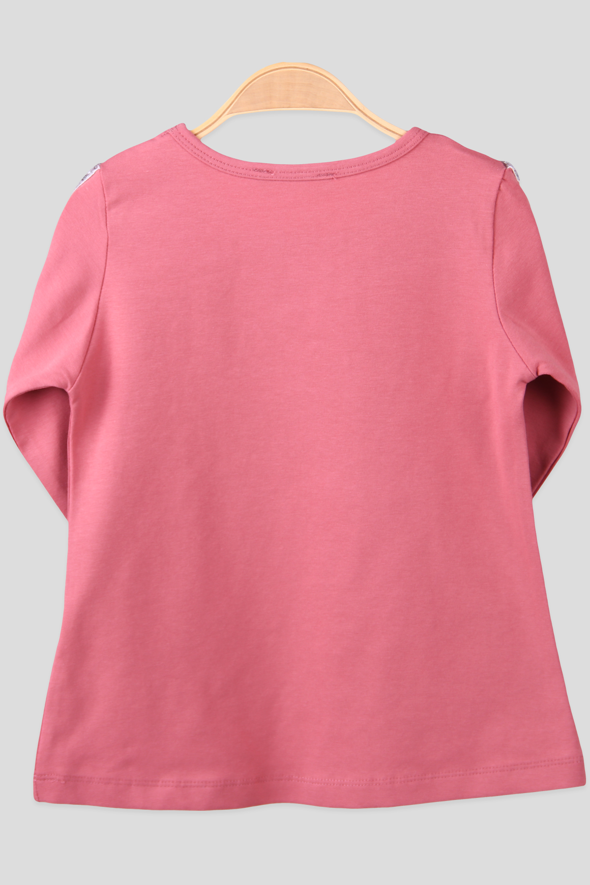 Breeze Kız Çocuk Body Pullu Taşlı Pembe Gülkurusu (4-9 Yaş)