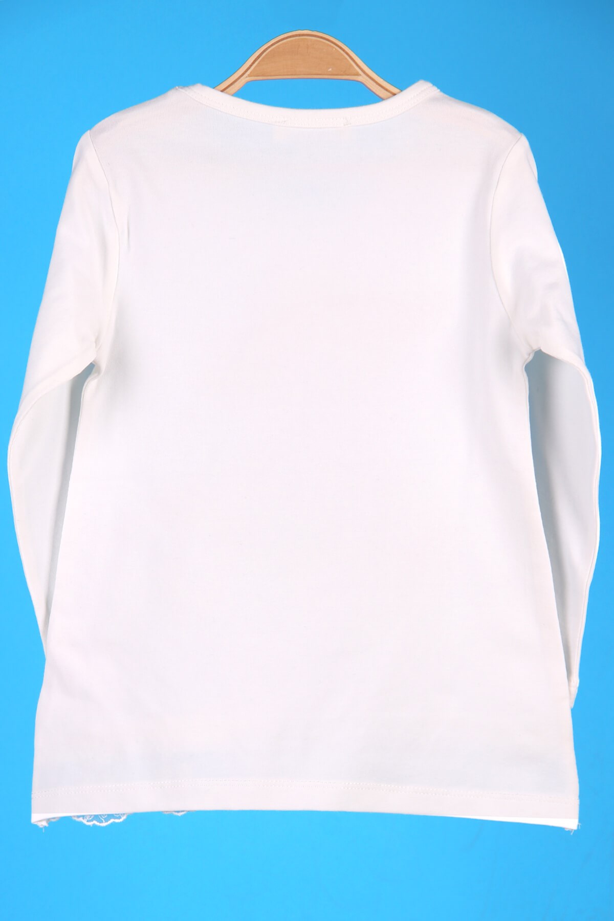 Breeze Kız Çocuk Body Simli Beyaz (3-8 Yaş)