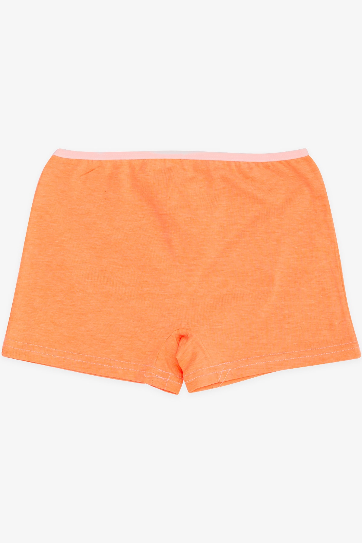 Breeze Kız Çocuk Boxer Avokado Baskılı Neon Turuncu (5-11 Yaş)