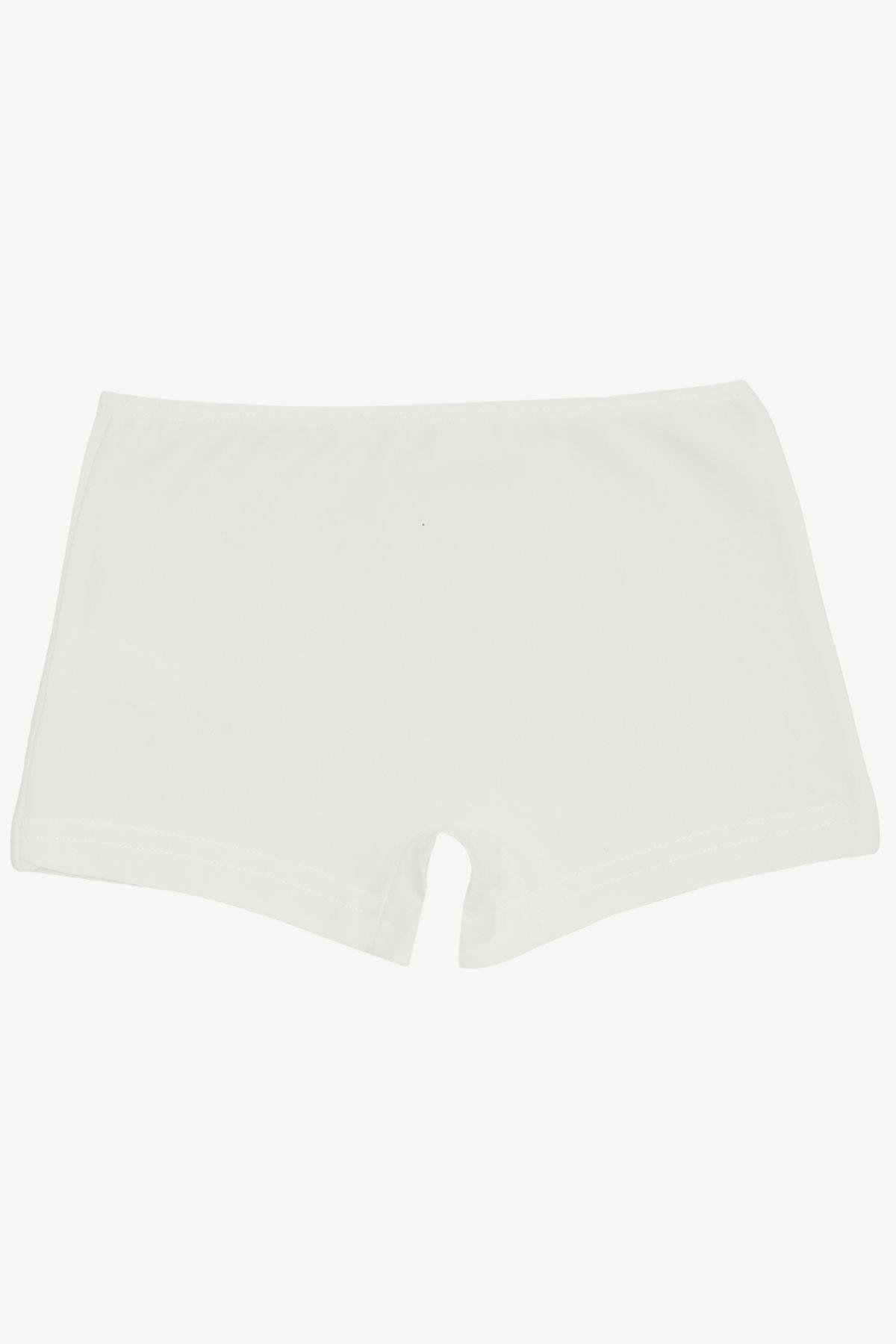 Breeze Kız Çocuk Boxer Balerin Kız Baskılı Ekru (5-11 Yaş)