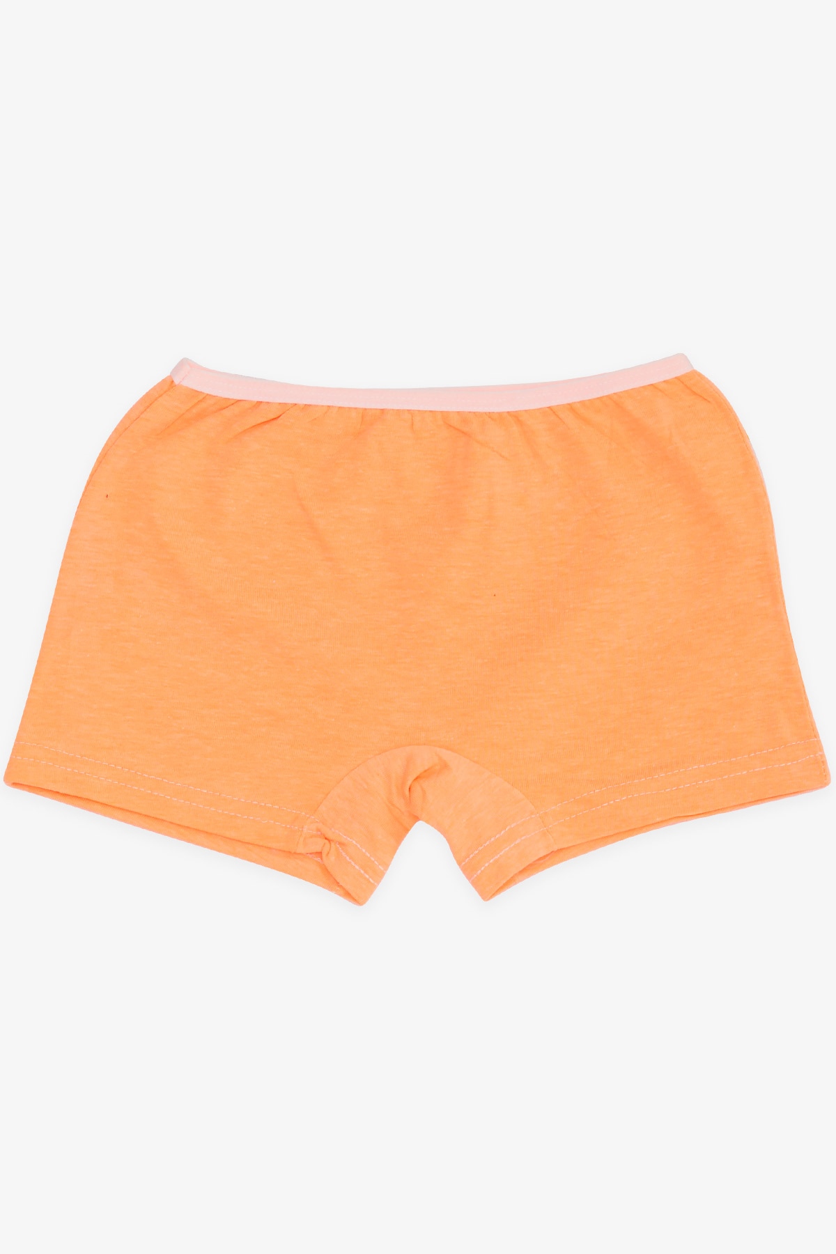 Breeze Kız Çocuk Boxer Baloncuk Baskılı Neon Turuncu (5-11 Yaş)