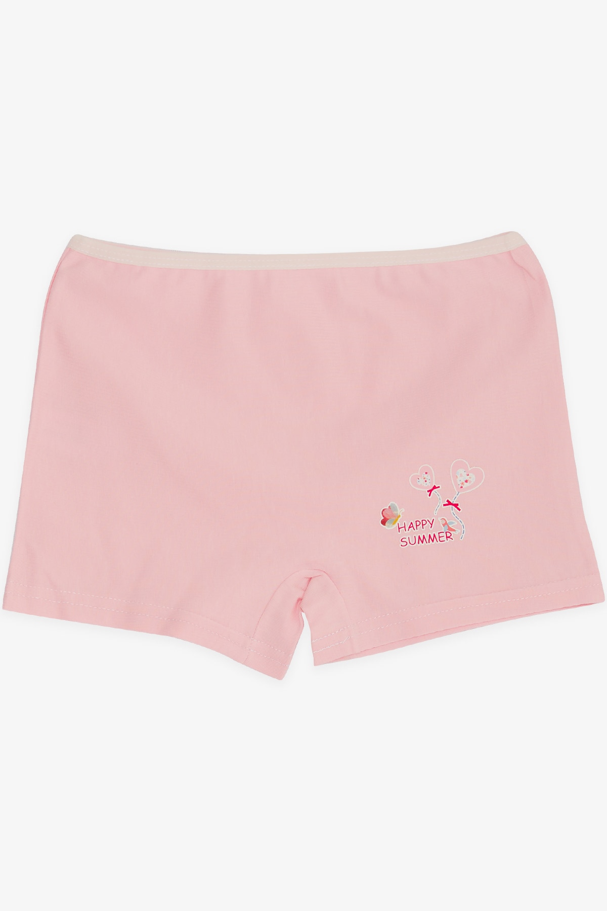 Breeze Kız Çocuk Boxer Baloncuk Baskılı Pembe (5-11 Yaş)