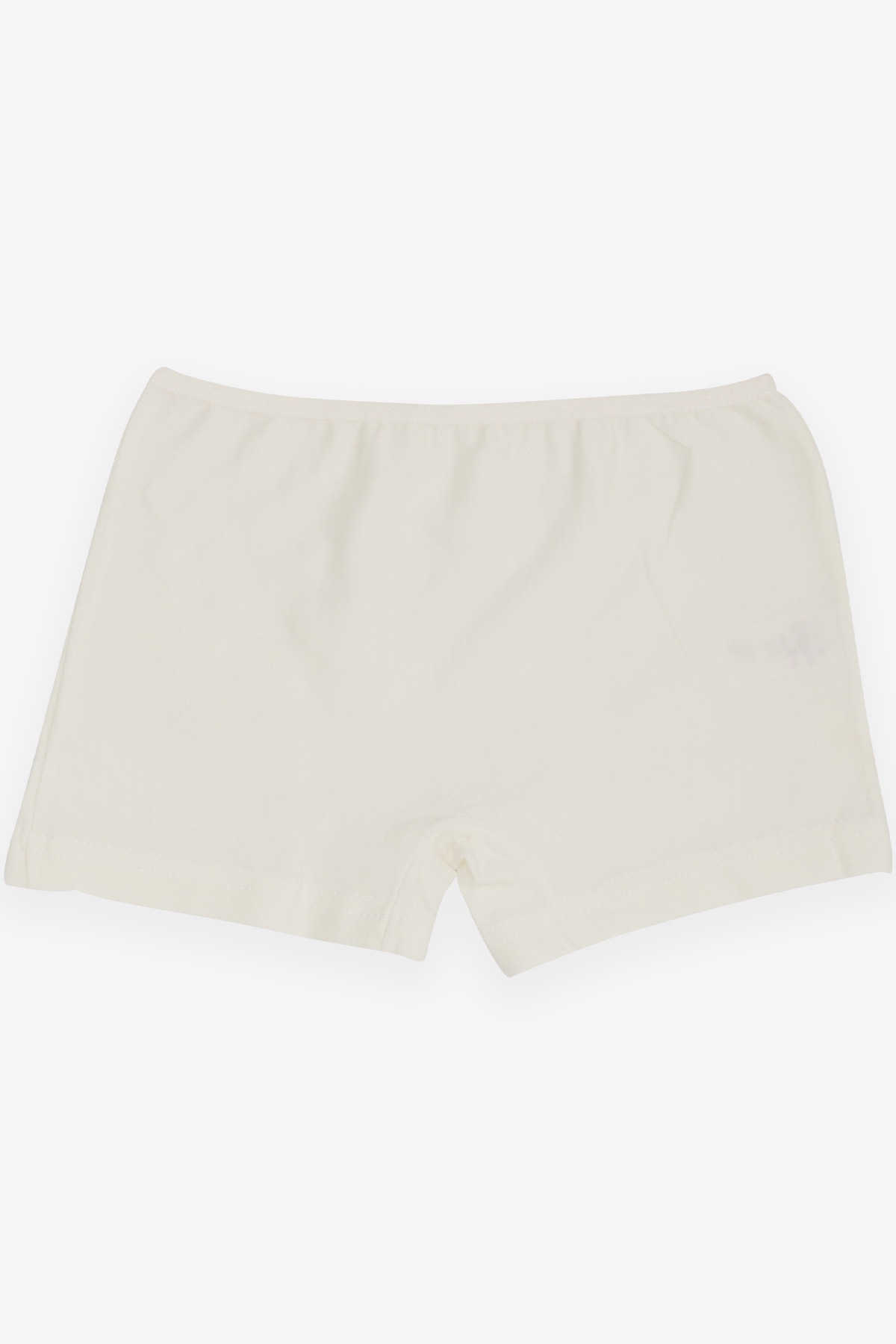 Breeze Kız Çocuk Boxer Çiçek Baskılı Ekru (5-11 Yaş)