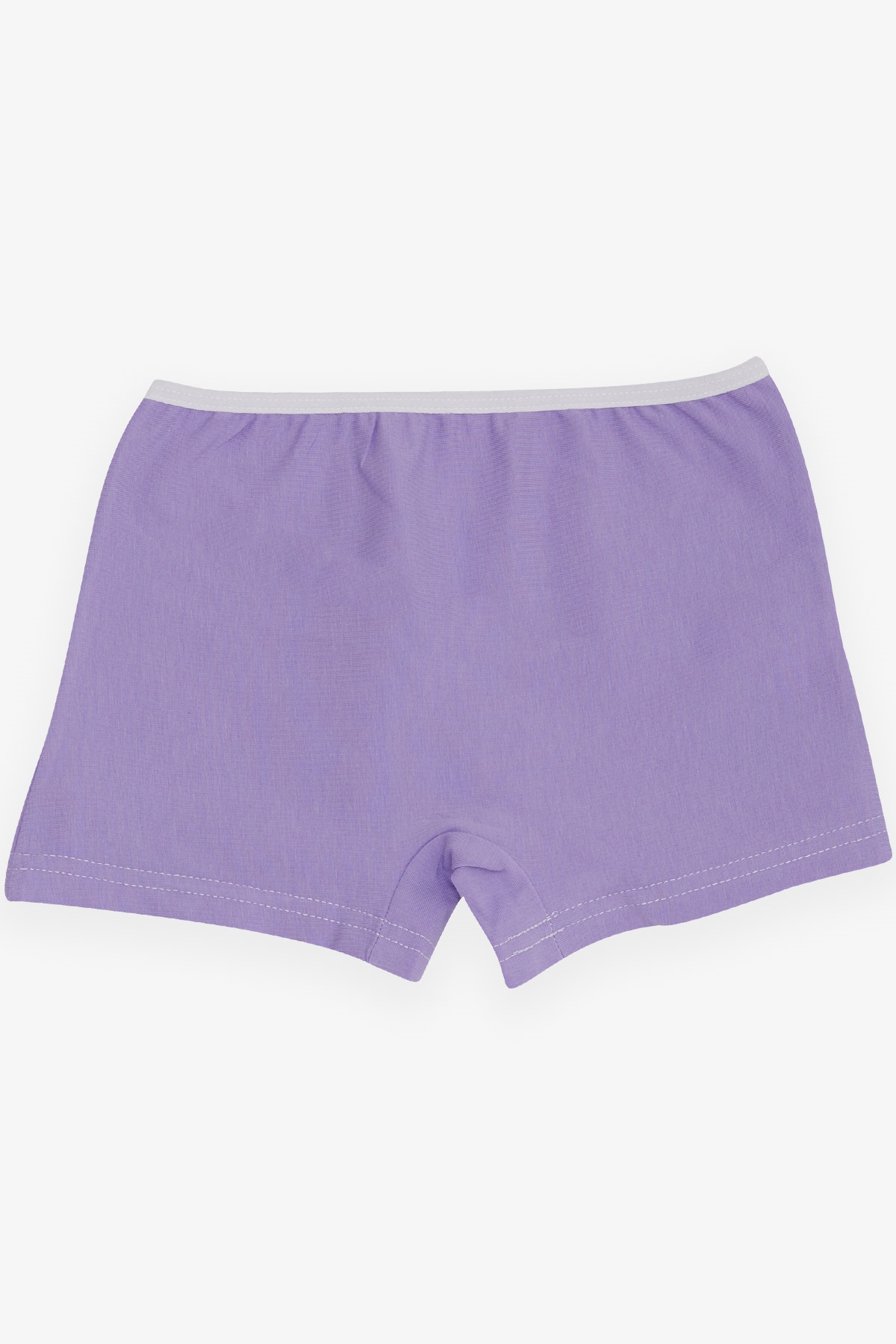 Breeze Kız Çocuk Boxer Çiçek Baskılı Lila (5-11 Yaş)