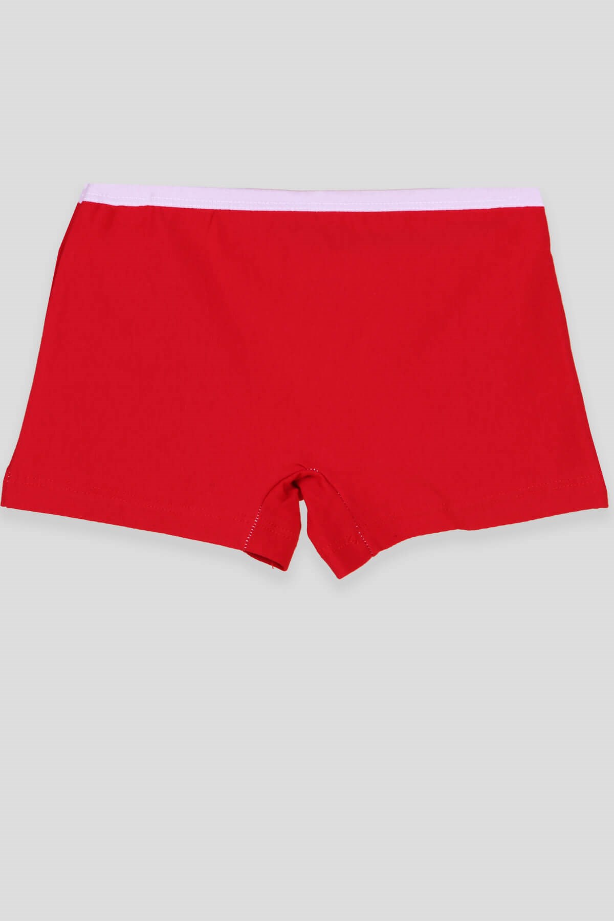 Breeze Kız Çocuk Boxer Kedi Baskılı Kırmızı (3 Yaş)
