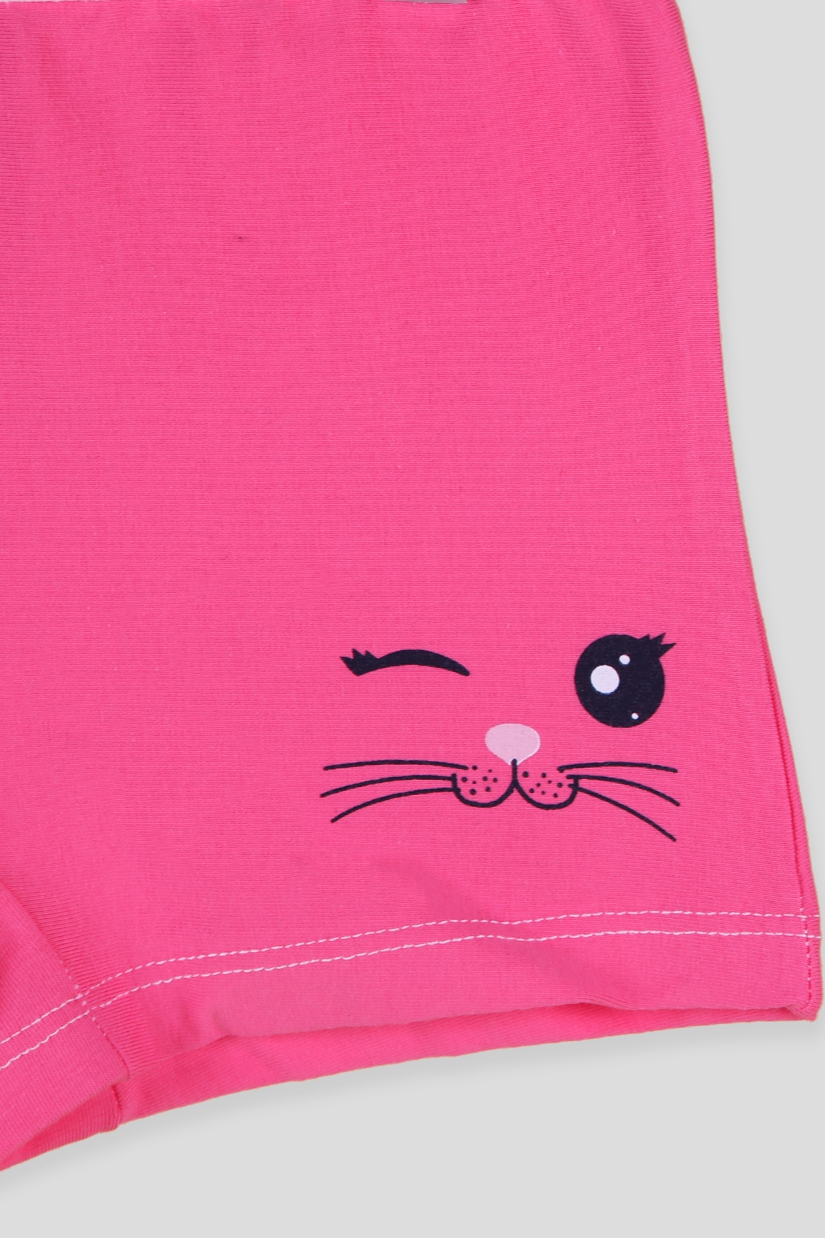Breeze Kız Çocuk Boxer Kedi Baskılı Pembe (3-11 Yaş)