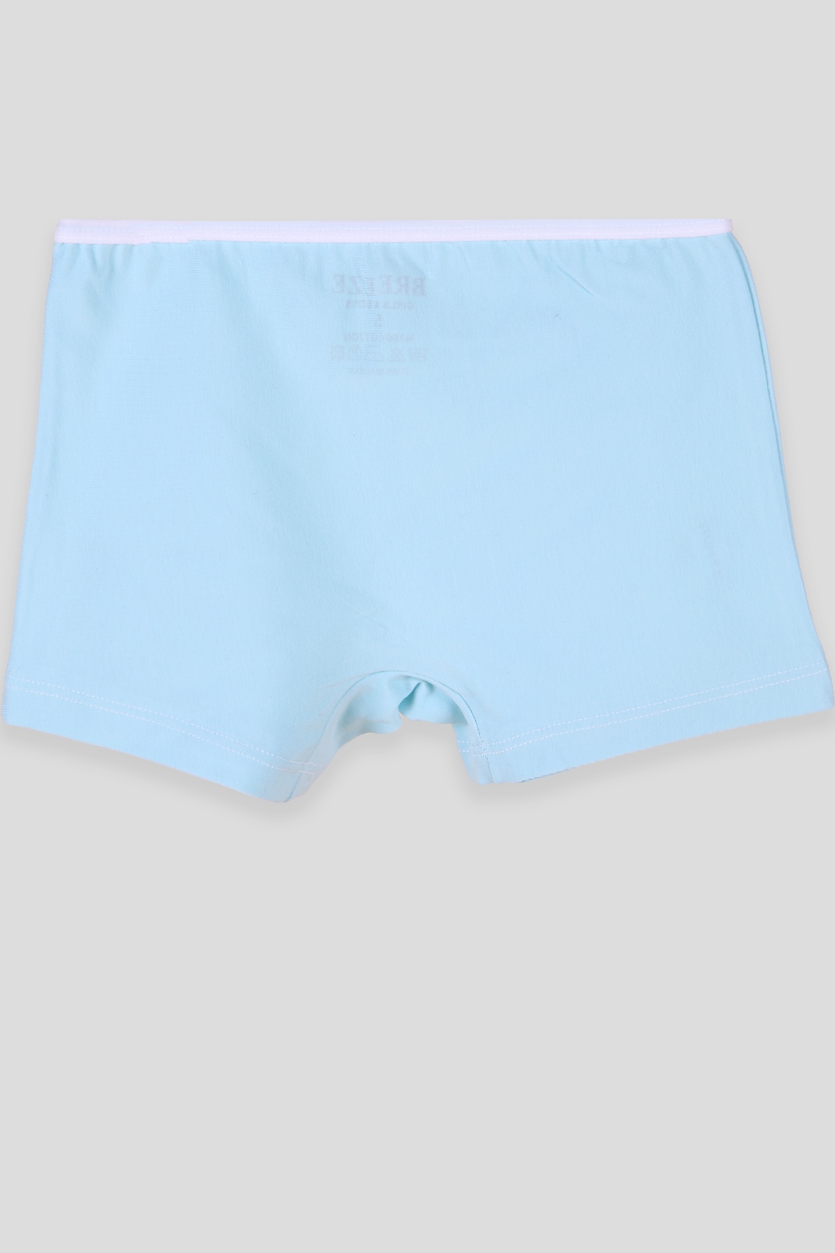 Breeze Kız Çocuk Boxer Kedi Baskılı Turkuaz (3-11 Yaş)