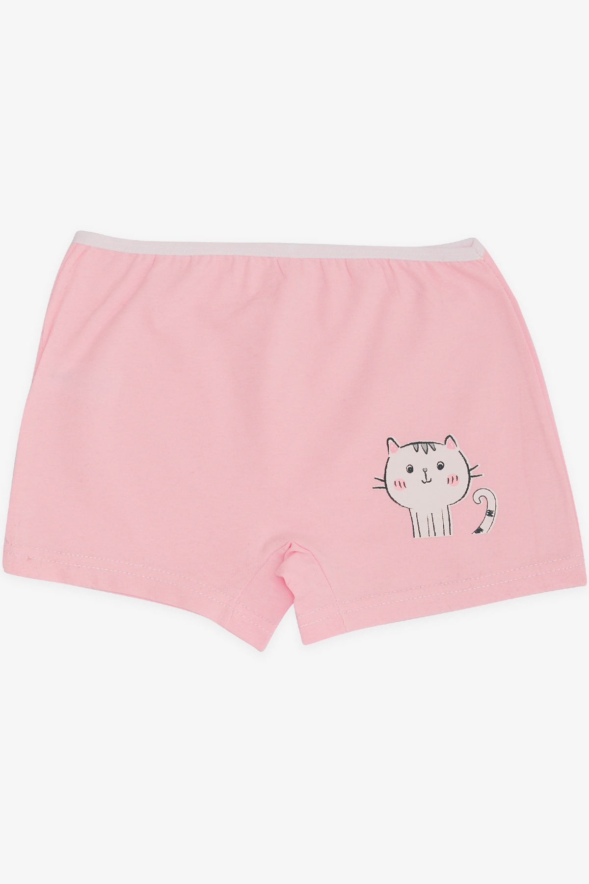 Breeze Kız Çocuk Boxer Kedicik Baskılı Pembe (5-11 Yaş)