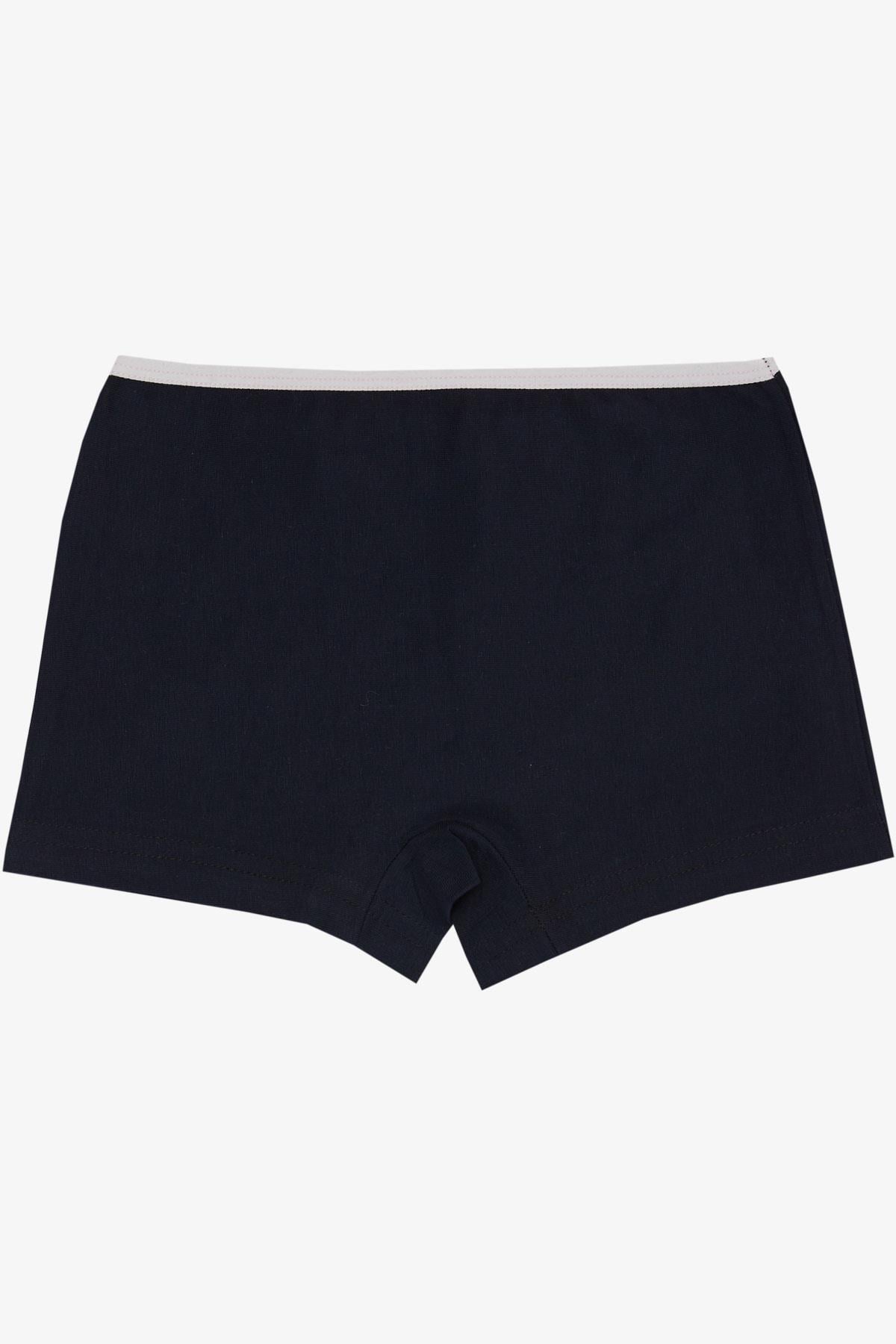Breeze Kız Çocuk Boxer Kelebek Baskılı Lacivert (7 Yaş)
