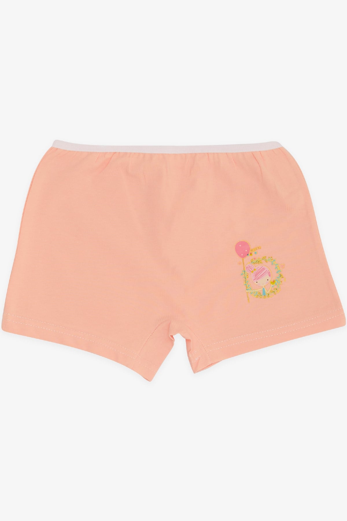 Breeze Kız Çocuk Boxer Kız Baskılı Pudra (5-11 Yaş)