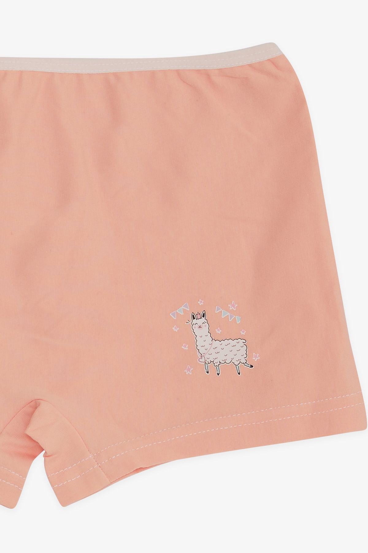 Breeze Kız Çocuk Boxer Kuzucuk Baskılı Pudra (5-11 Yaş)