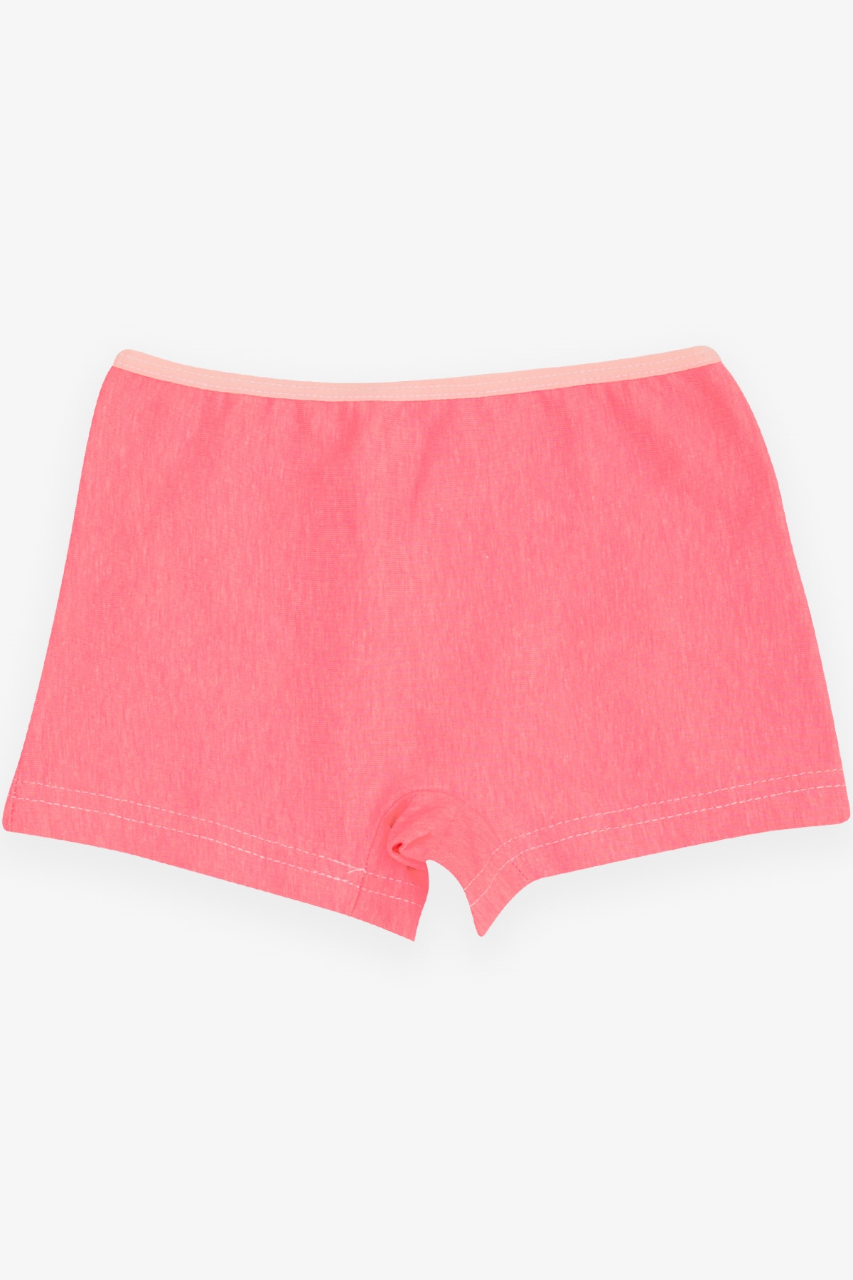 Breeze Kız Çocuk Boxer Meraklı Kedicik Baskılı Neon Pembe (5-11 Yaş)