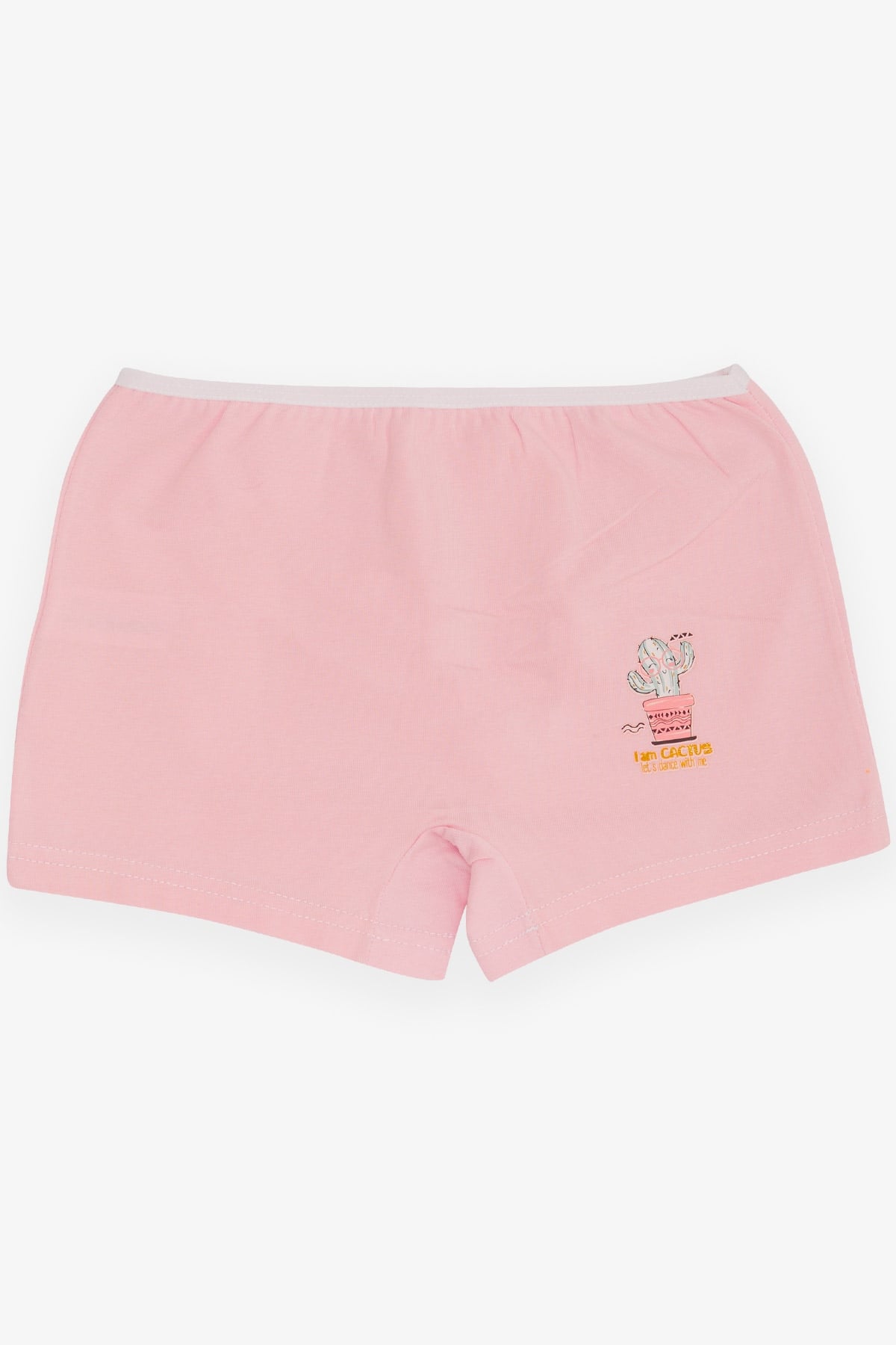 Breeze Kız Çocuk Boxer Neşeli Kaktüs Baskılı Pembe (5-11 Yaş)