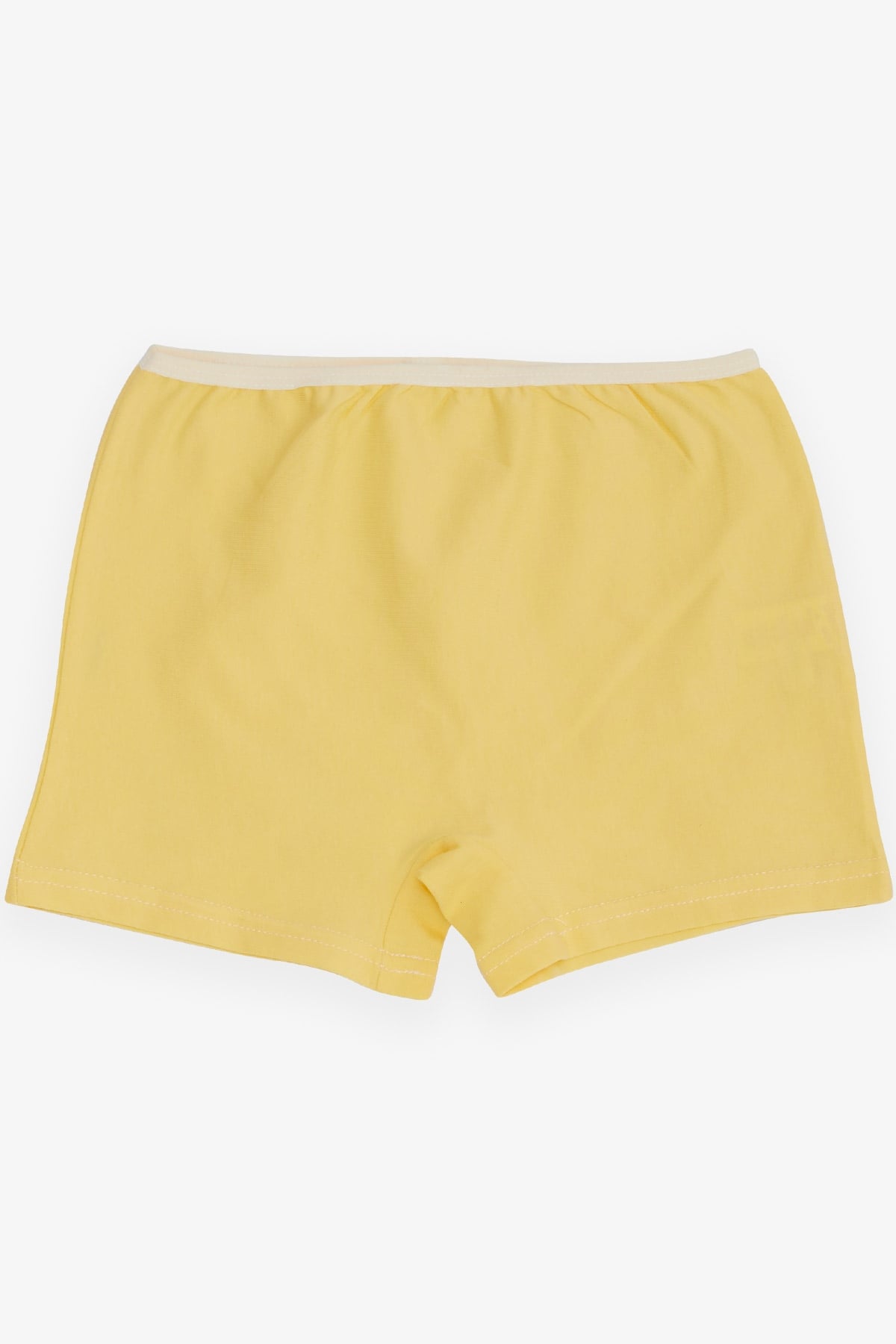 Breeze Kız Çocuk Boxer Neşeli Kedicik Baskılı Sarı (5-11 Yaş)