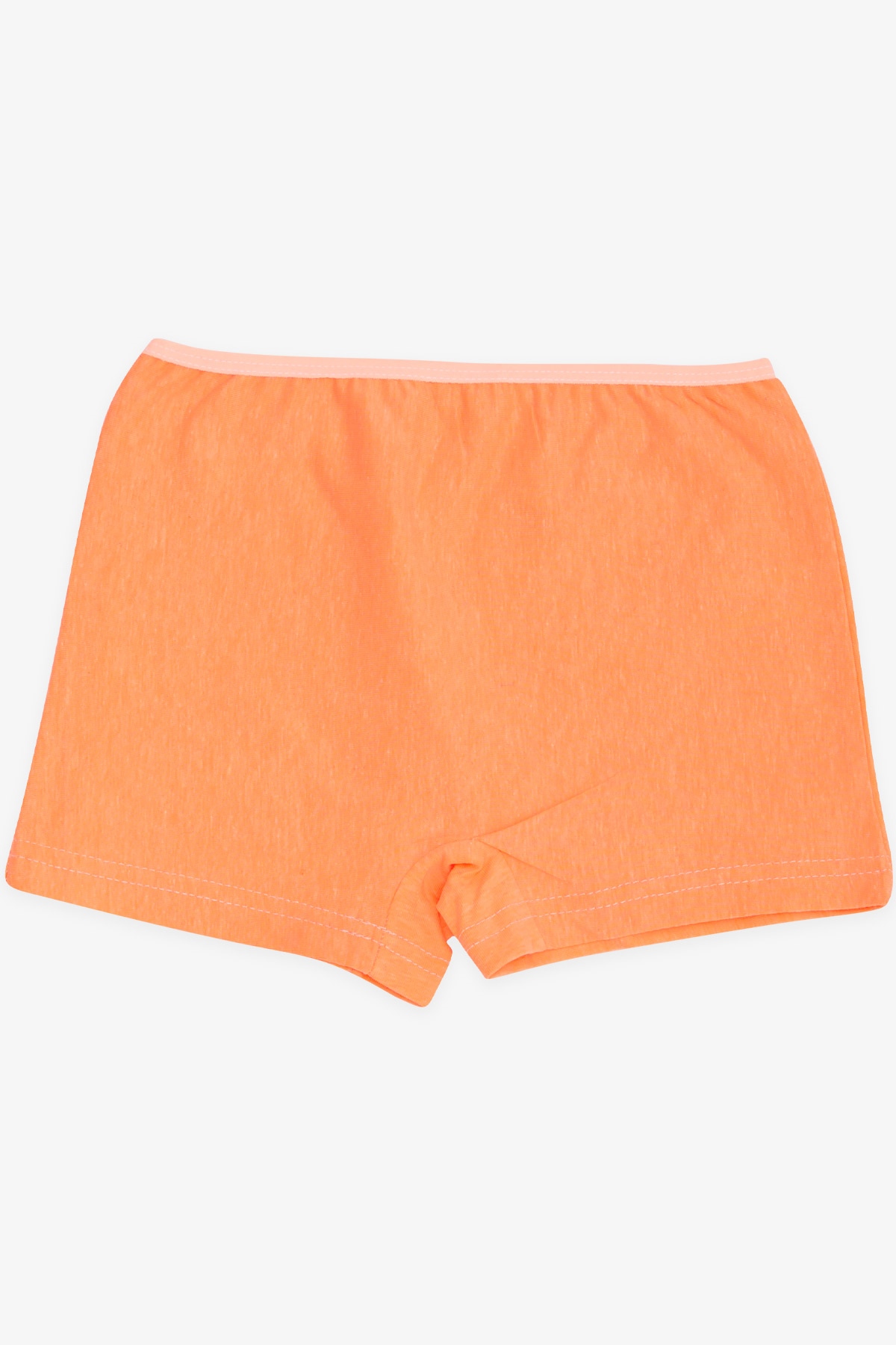Breeze Kız Çocuk Boxer Penguen Baskılı Neon Turuncu (5-11 Yaş)