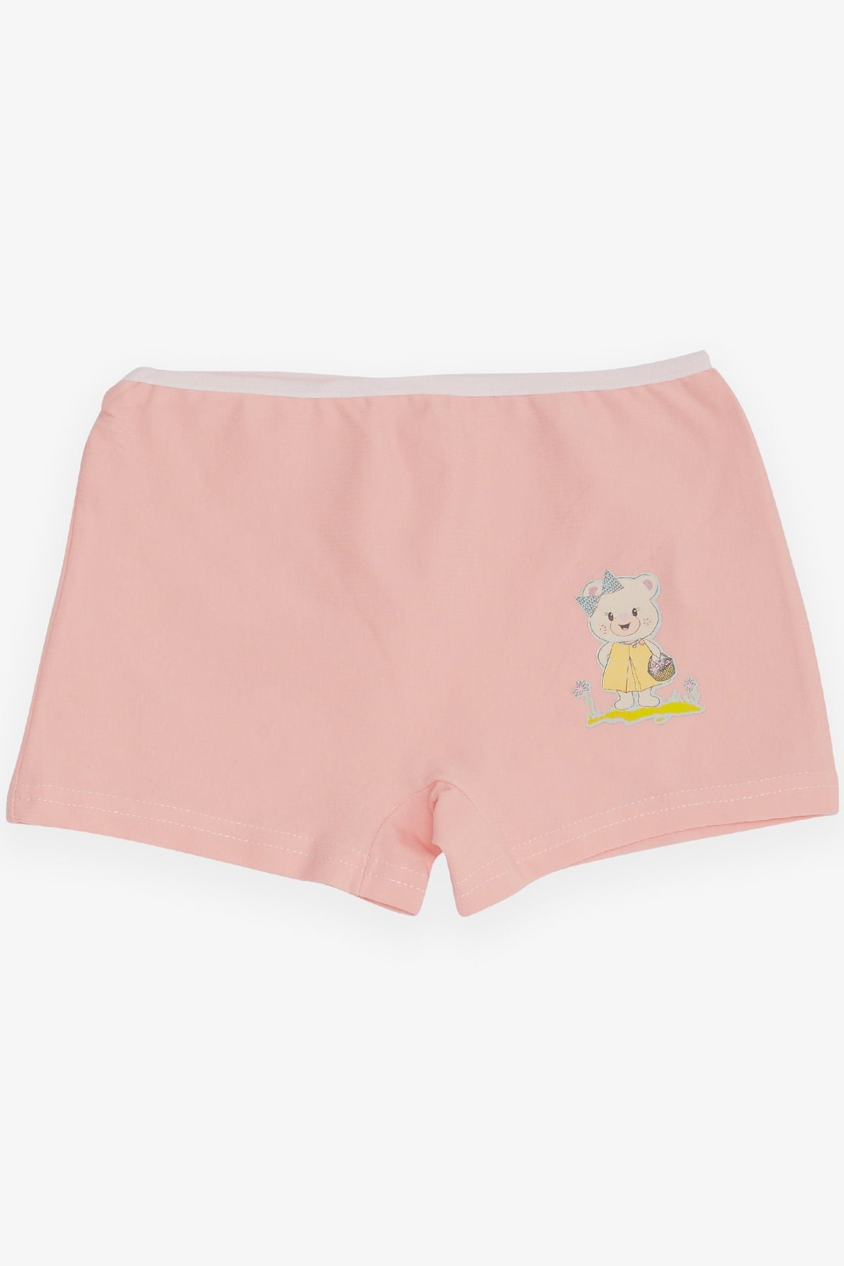 Breeze Kız Çocuk Boxer Sevimli Ayıcık Baskılı Pembe (5-11 Yaş)
