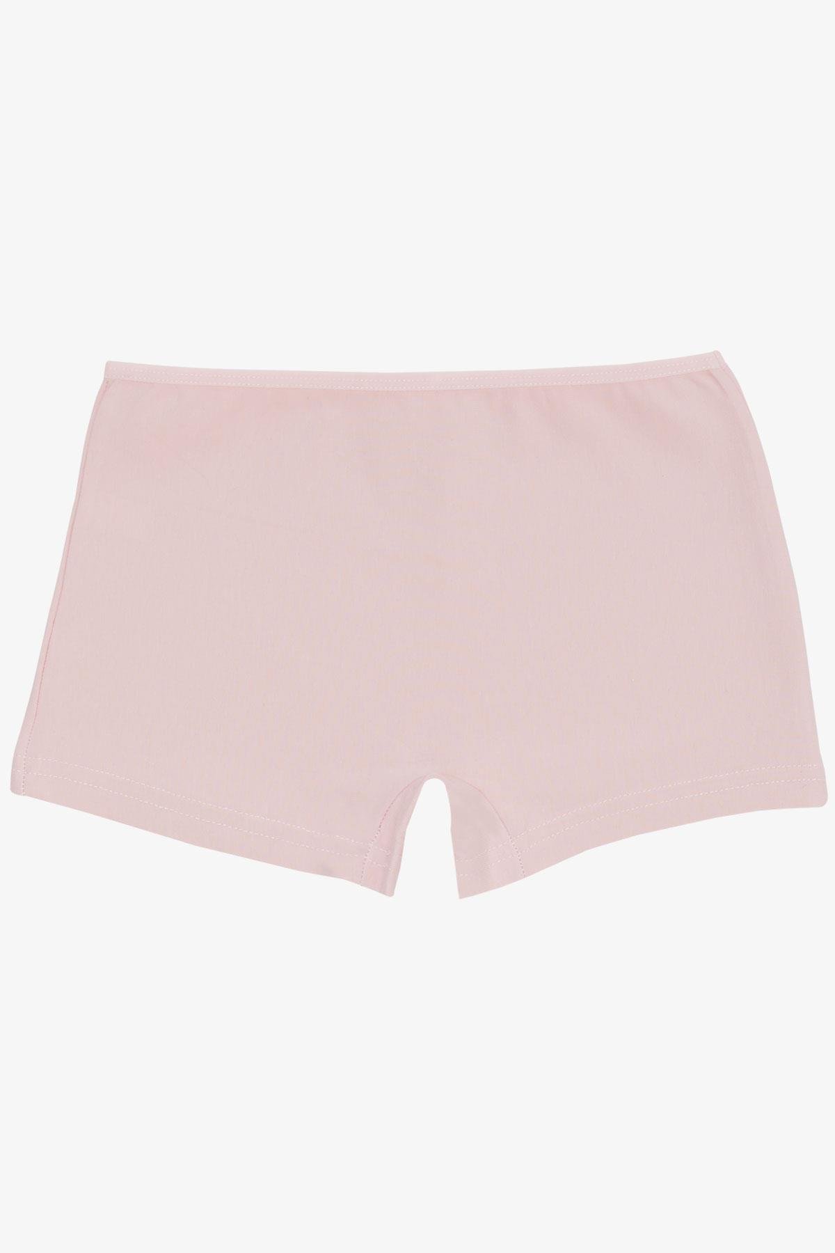 Breeze Kız Çocuk Boxer Sevimli Bebek Fil Baskılı Pudra (5-11 Yaş)
