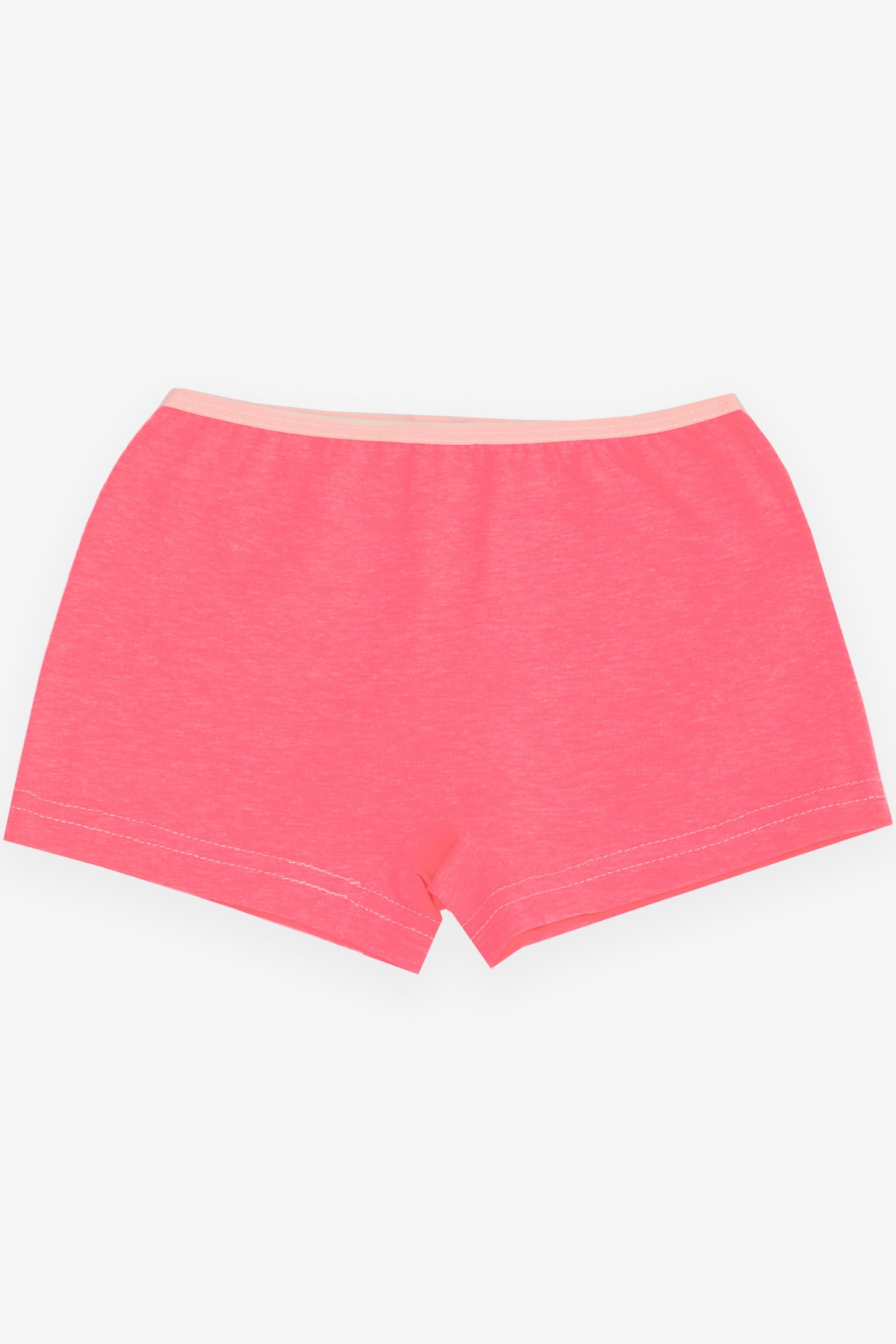 Breeze Kız Çocuk Boxer Sevimli Bulut Baskılı Neon Pembe (5-11 Yaş)