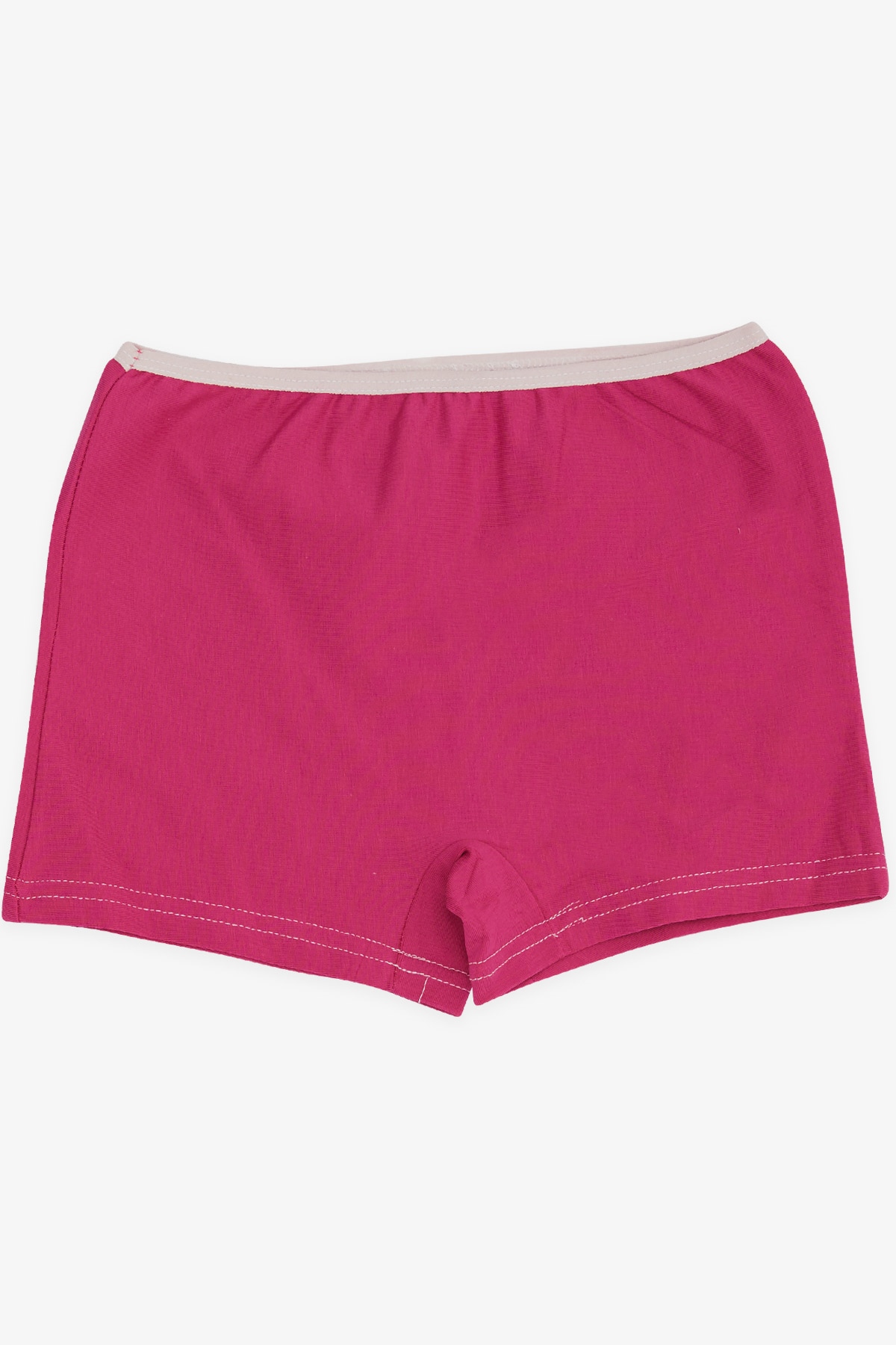 Breeze Kız Çocuk Boxer Simli Yazı Baskılı Fuşya (5-11 Yaş)