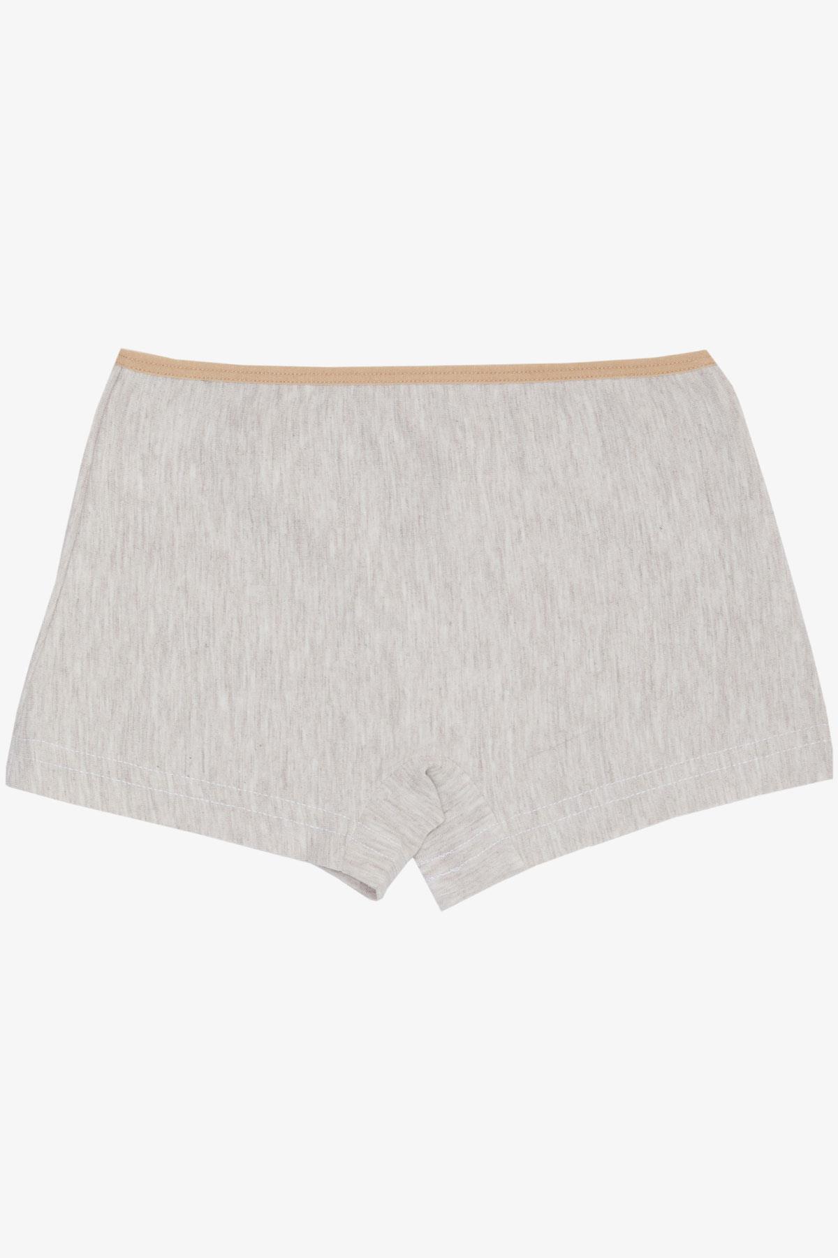 Breeze Kız Çocuk Boxer Unicorn Baskılı Bej Melanj (5 Yaş)